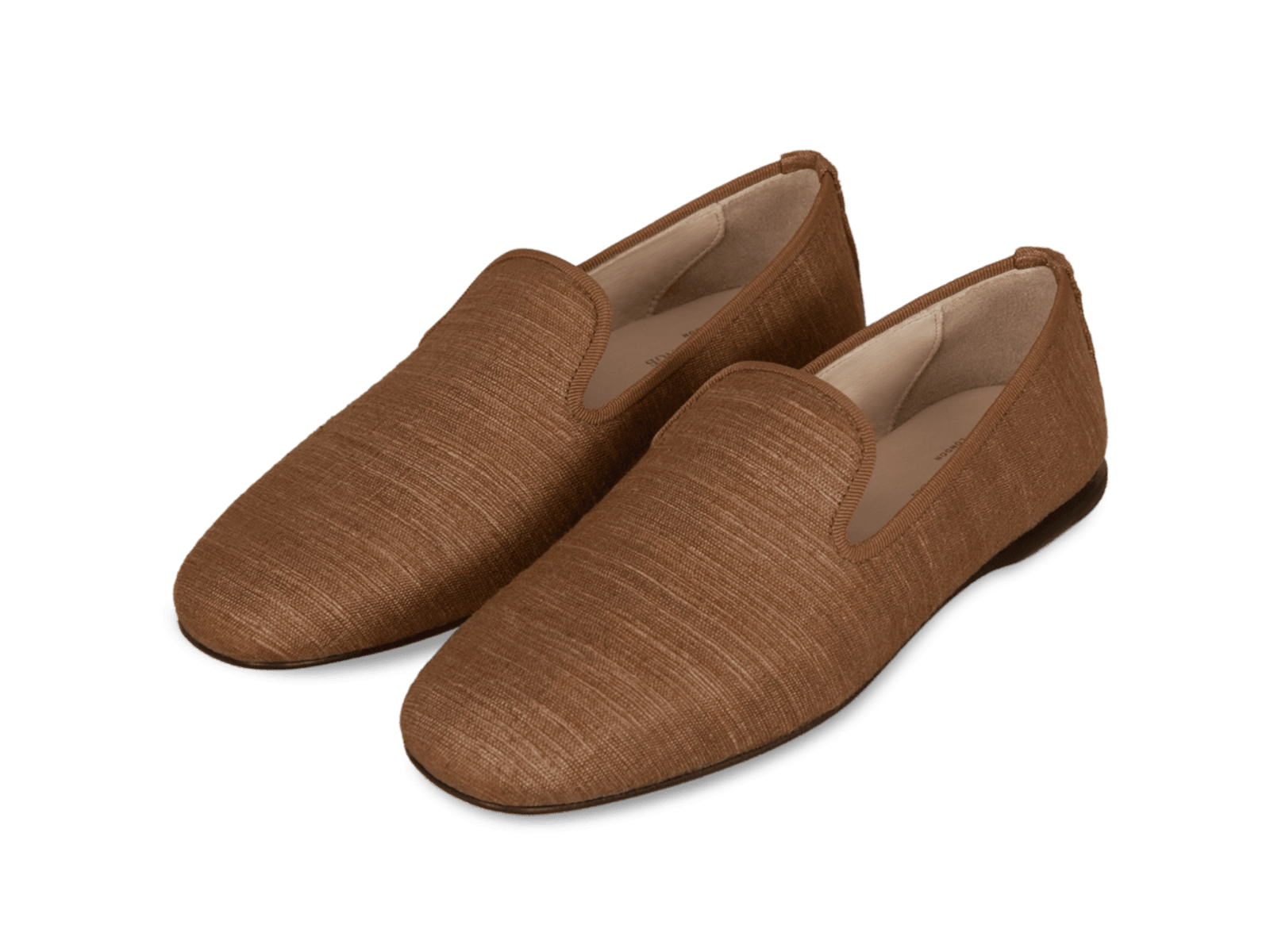 Fenice Loafers in Sirocco Silk and Gros Grain