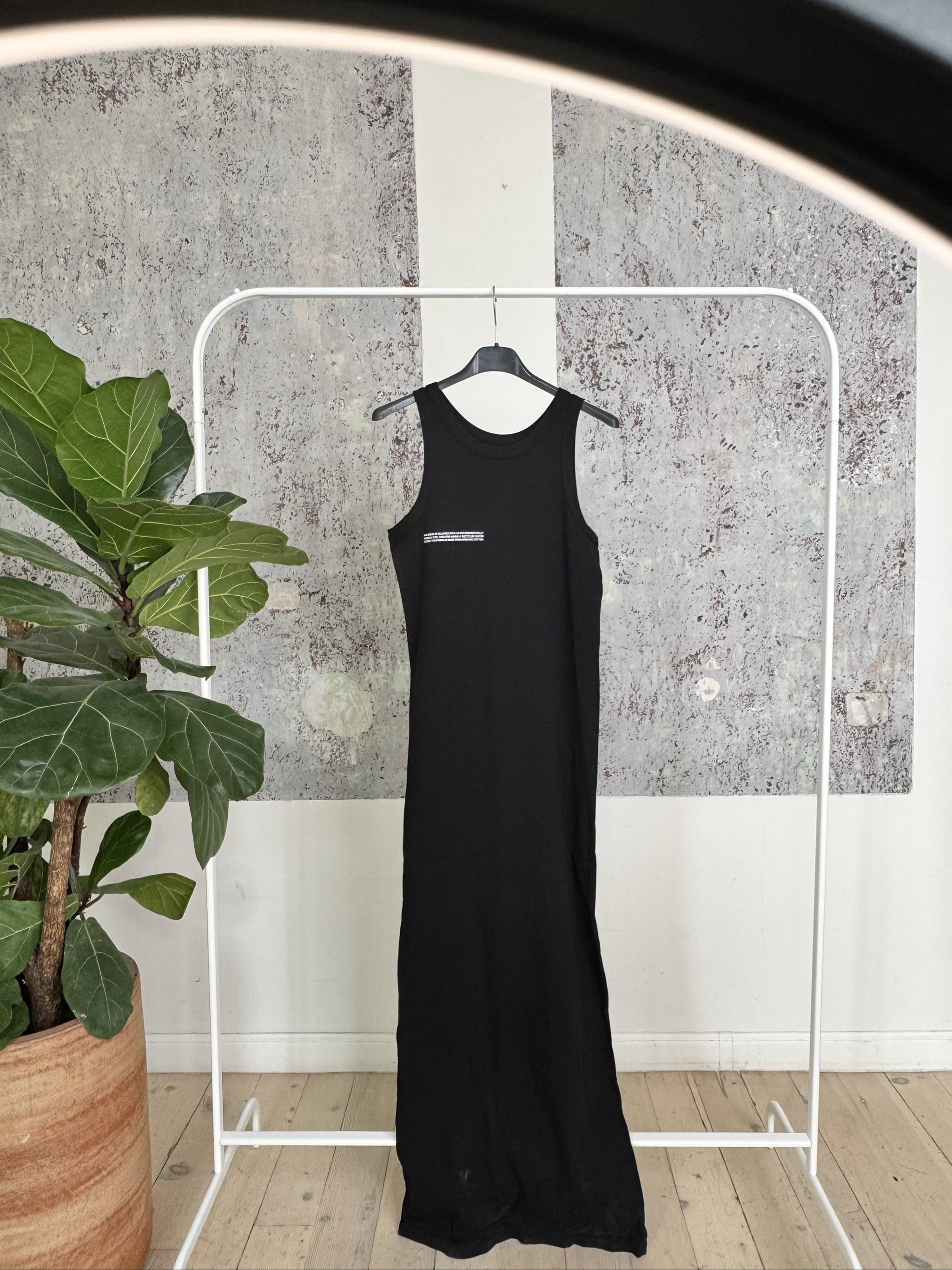 Organic Cotton Long Tank Dress 20JDW04 - S