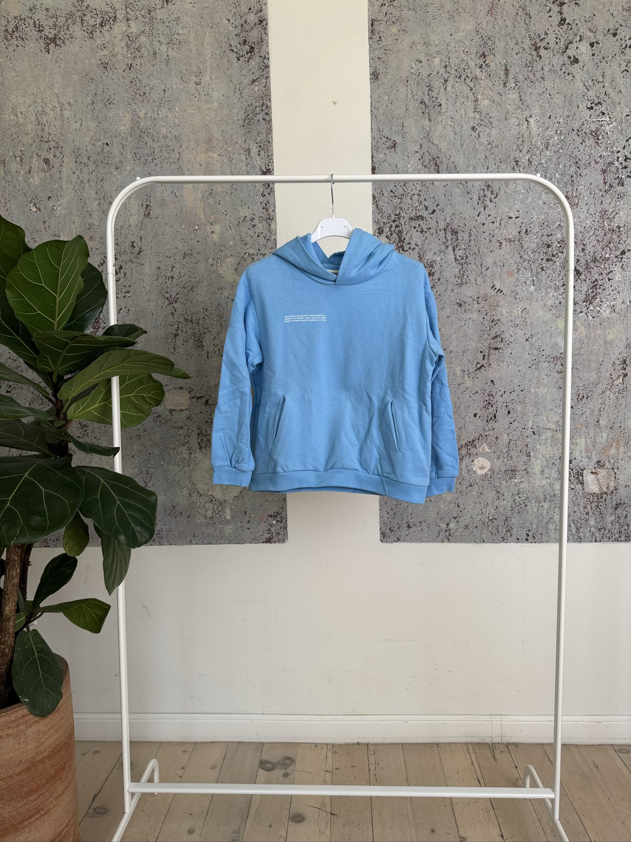 Just Kids Organic Cotton Hoodie 20FHK01-FMO01 - Just Blue - 9YR