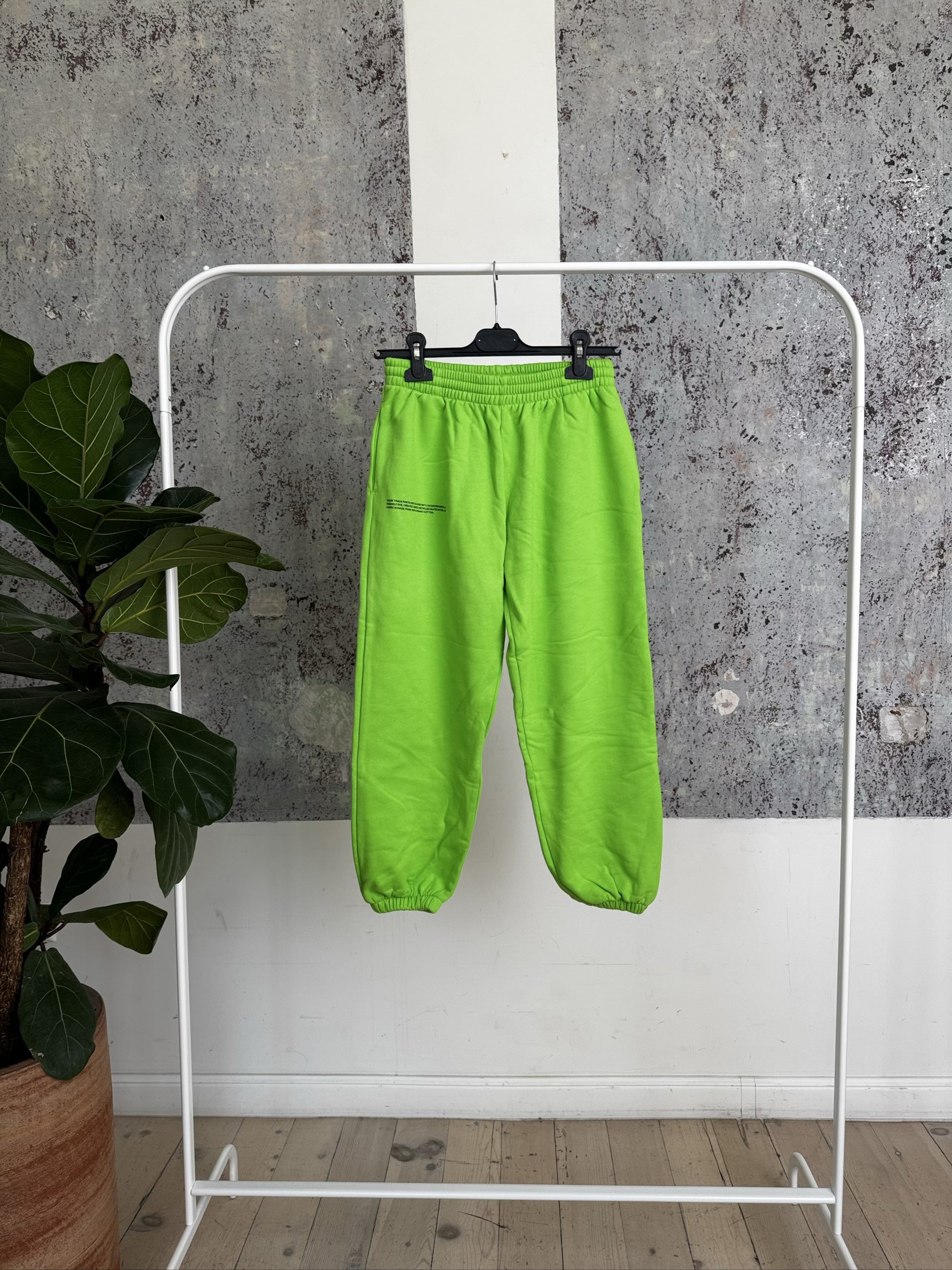 Kids Lightweight Organic Cotton Track Pants - Seagrass SUN - 12YR