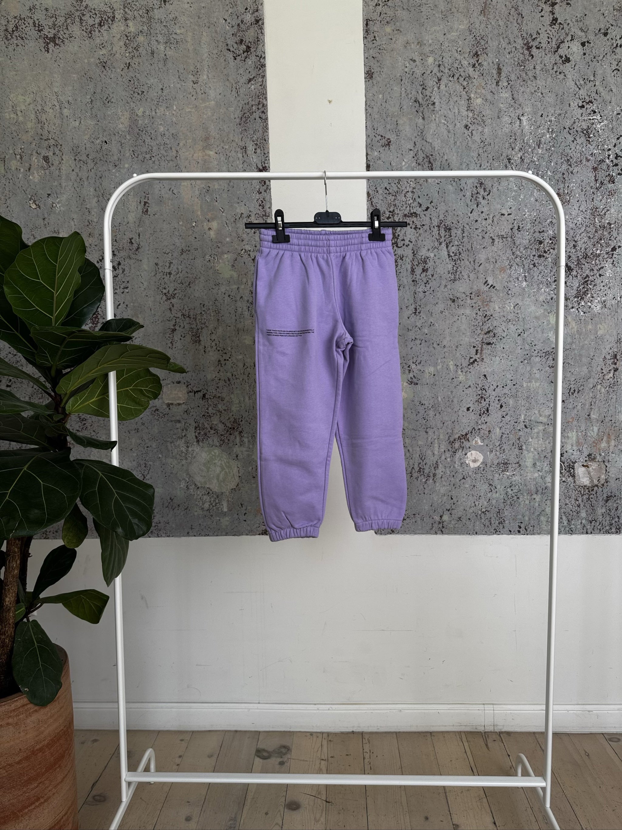 Kids Organic Cotton Trackpants 20FPKU02 - Orchid Purple - 7-8YR