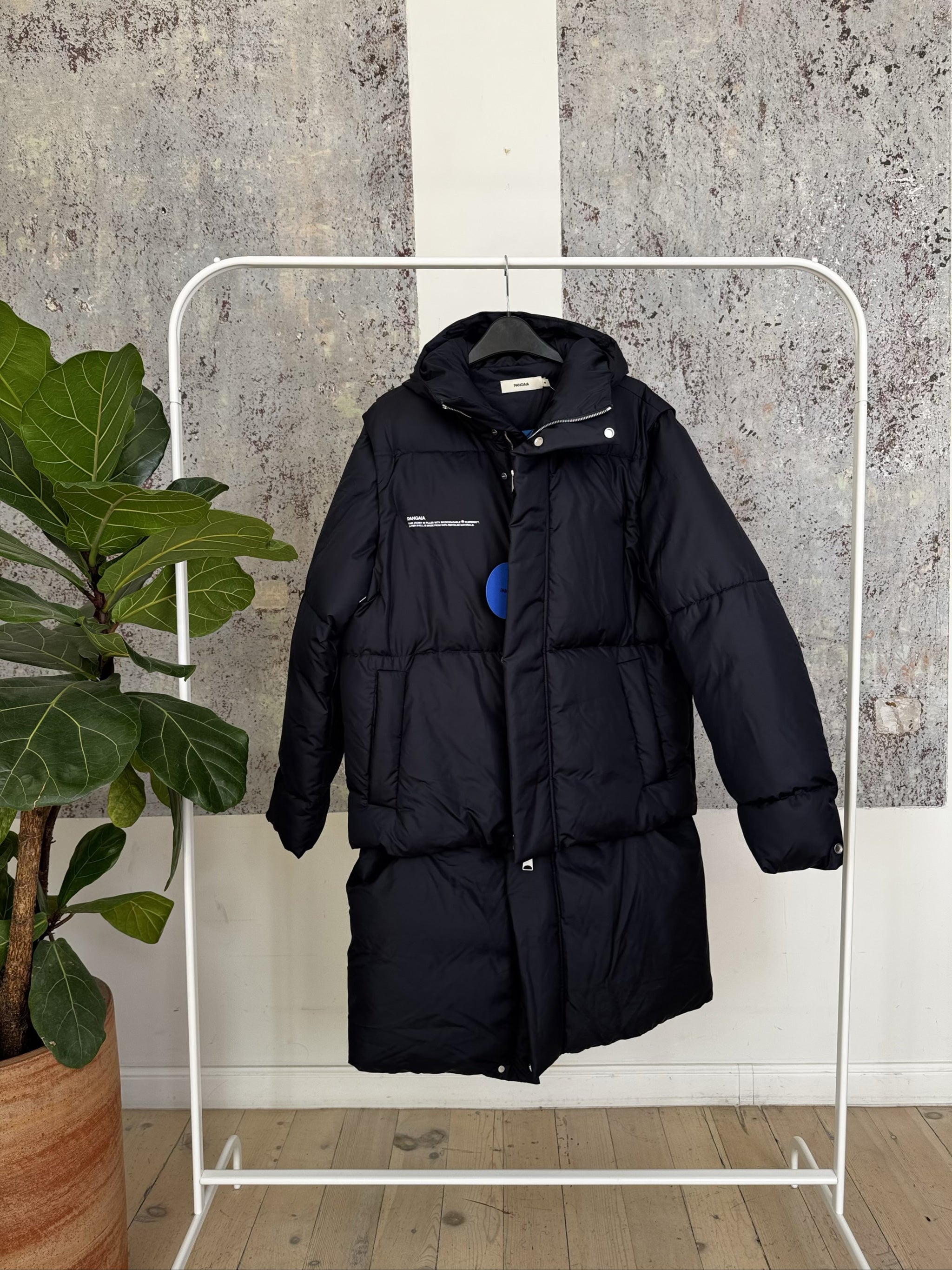 PUFFER-JACKET-LON - Navy - S