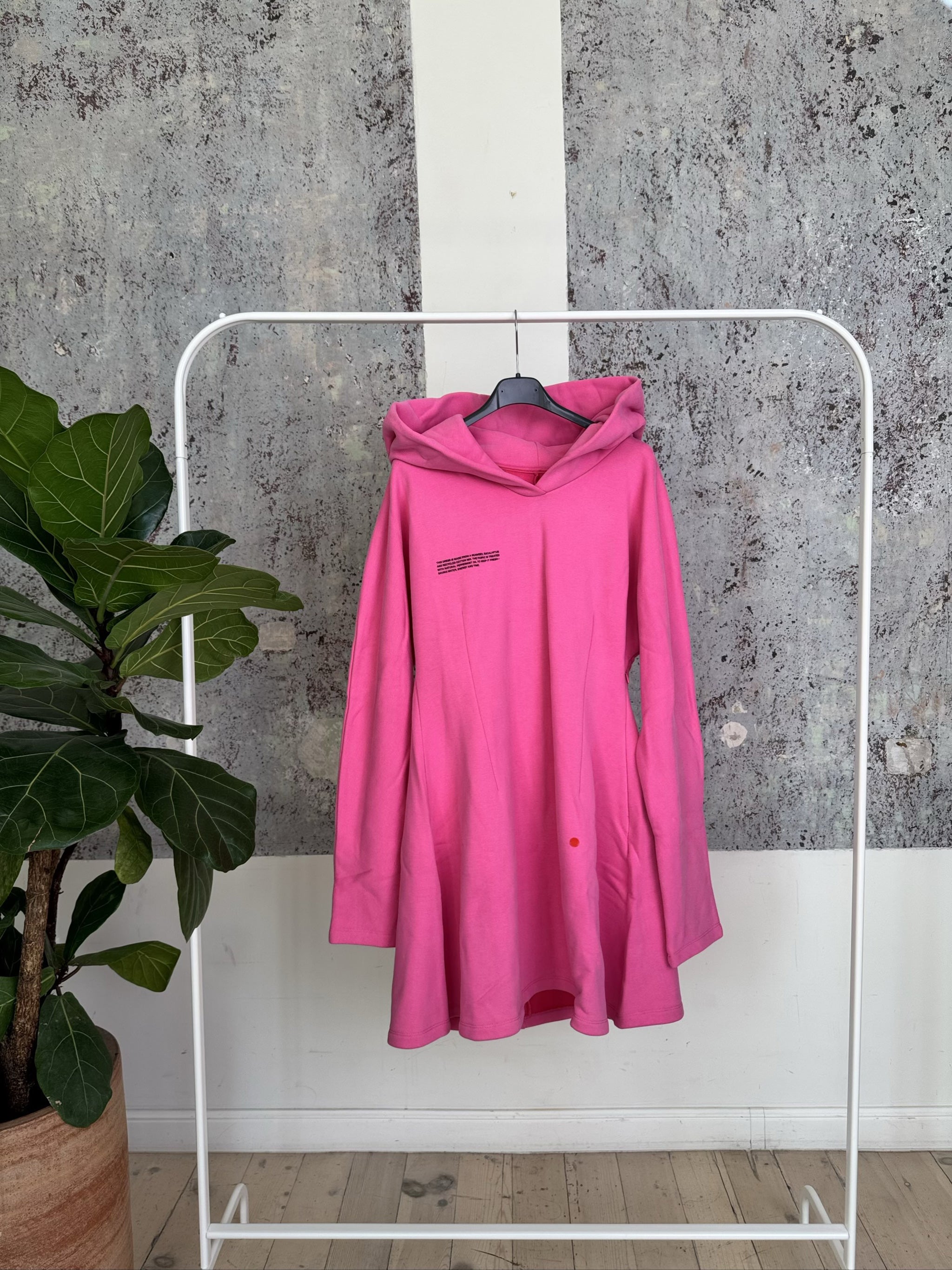 SEAWEED FIBER HOODED DRESS - XL