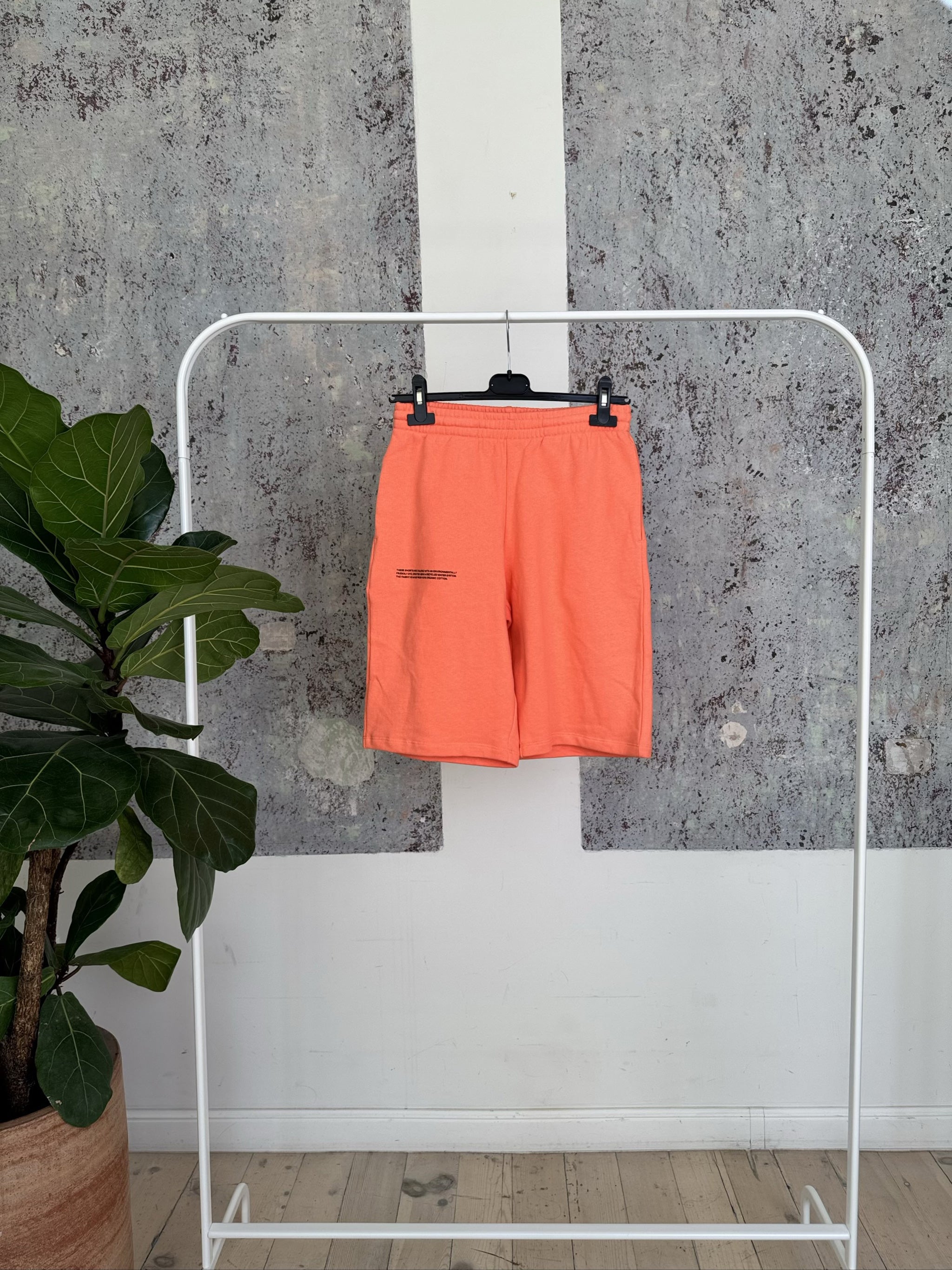 Lightweight Recycled Cotton Long Shorts 20FSU01B-FMOR02 - Purple Coral - XS