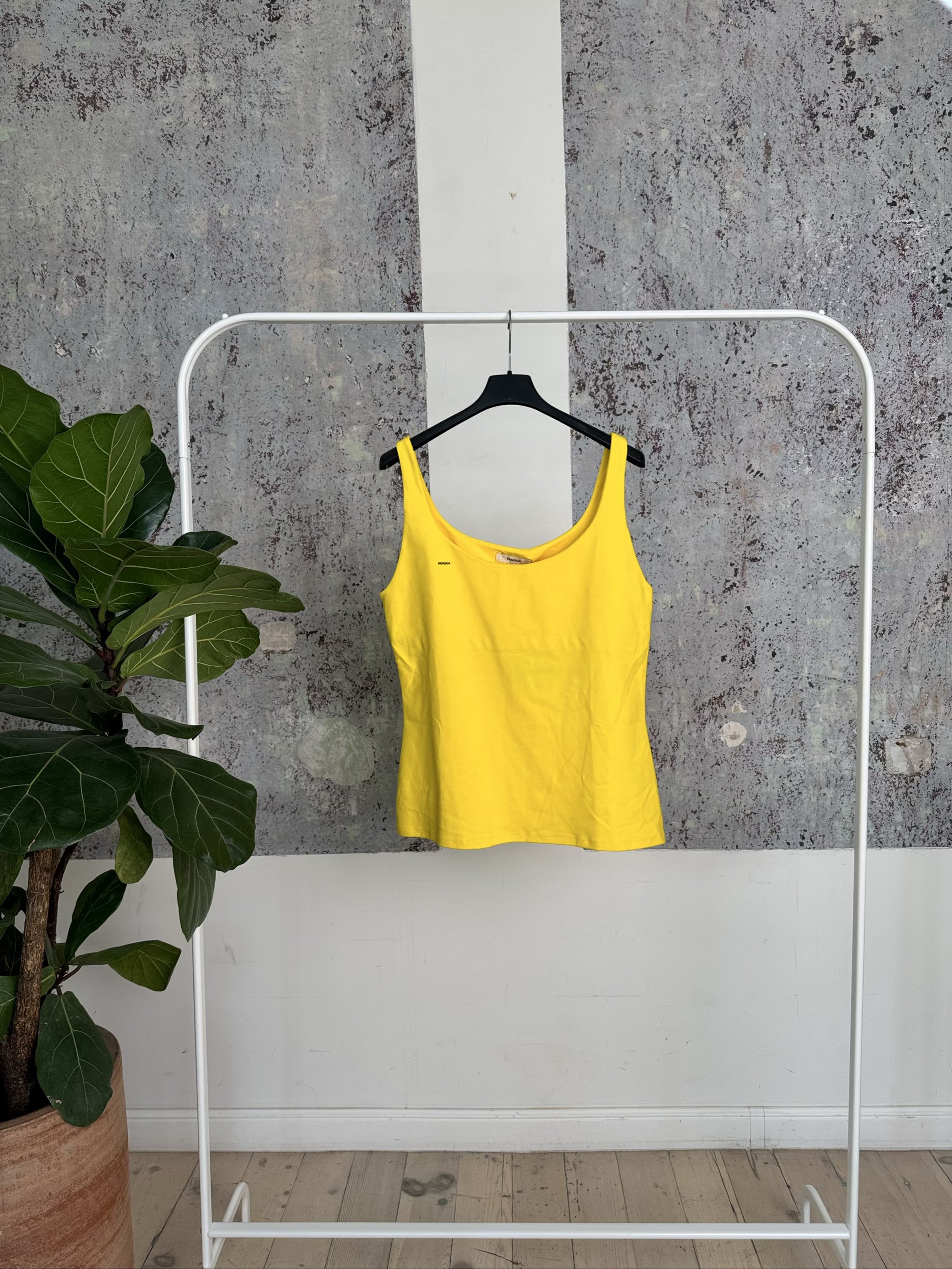 Roica Tank Top - Saffron Yellow - XL