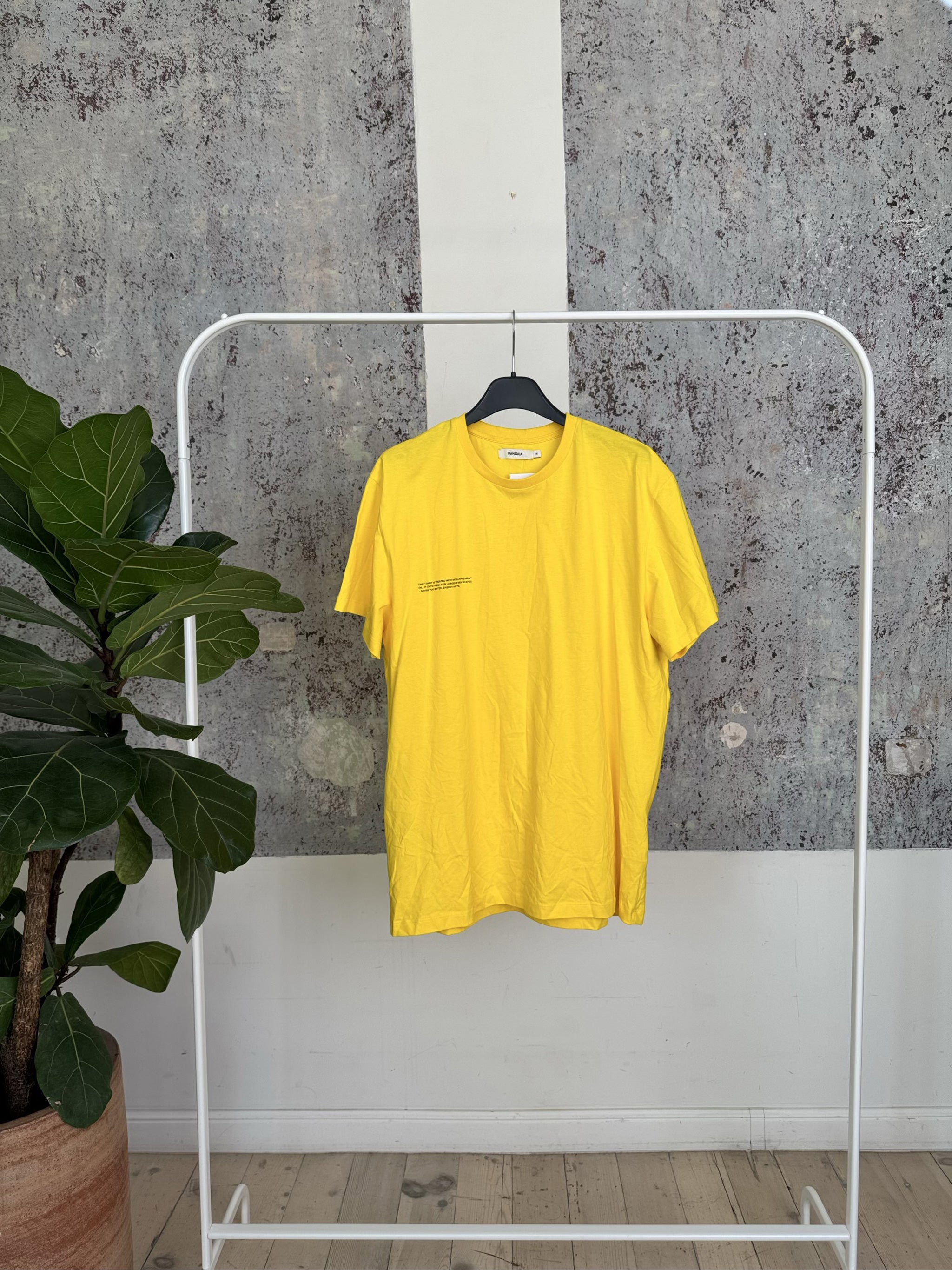 365 Organic Cotton T-Shirt (Core Pop) - 10000287-Saffron Yellow-M