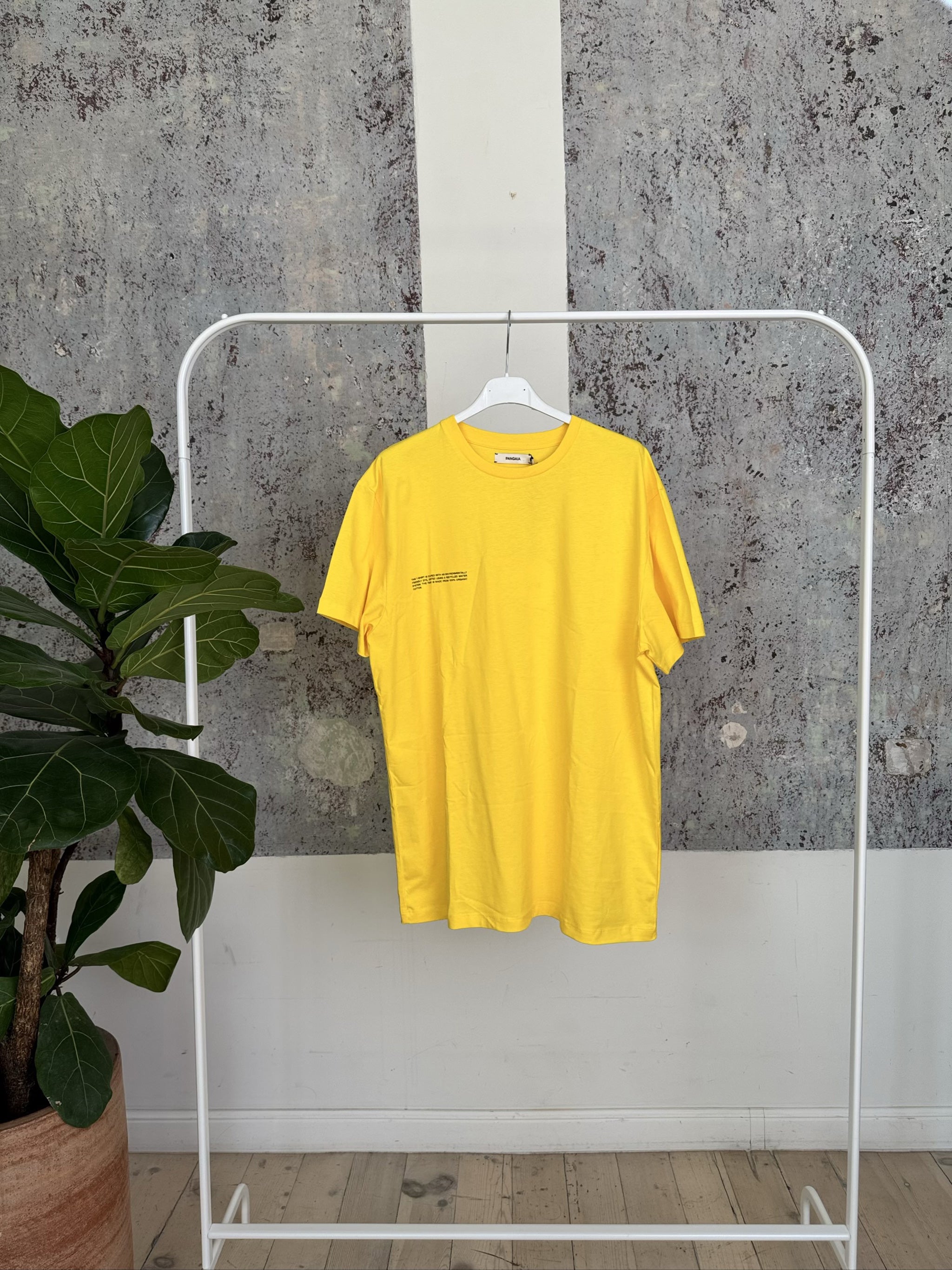 Organic Cotton T-Shirt 19JTU01O - Saffron Yellow - M