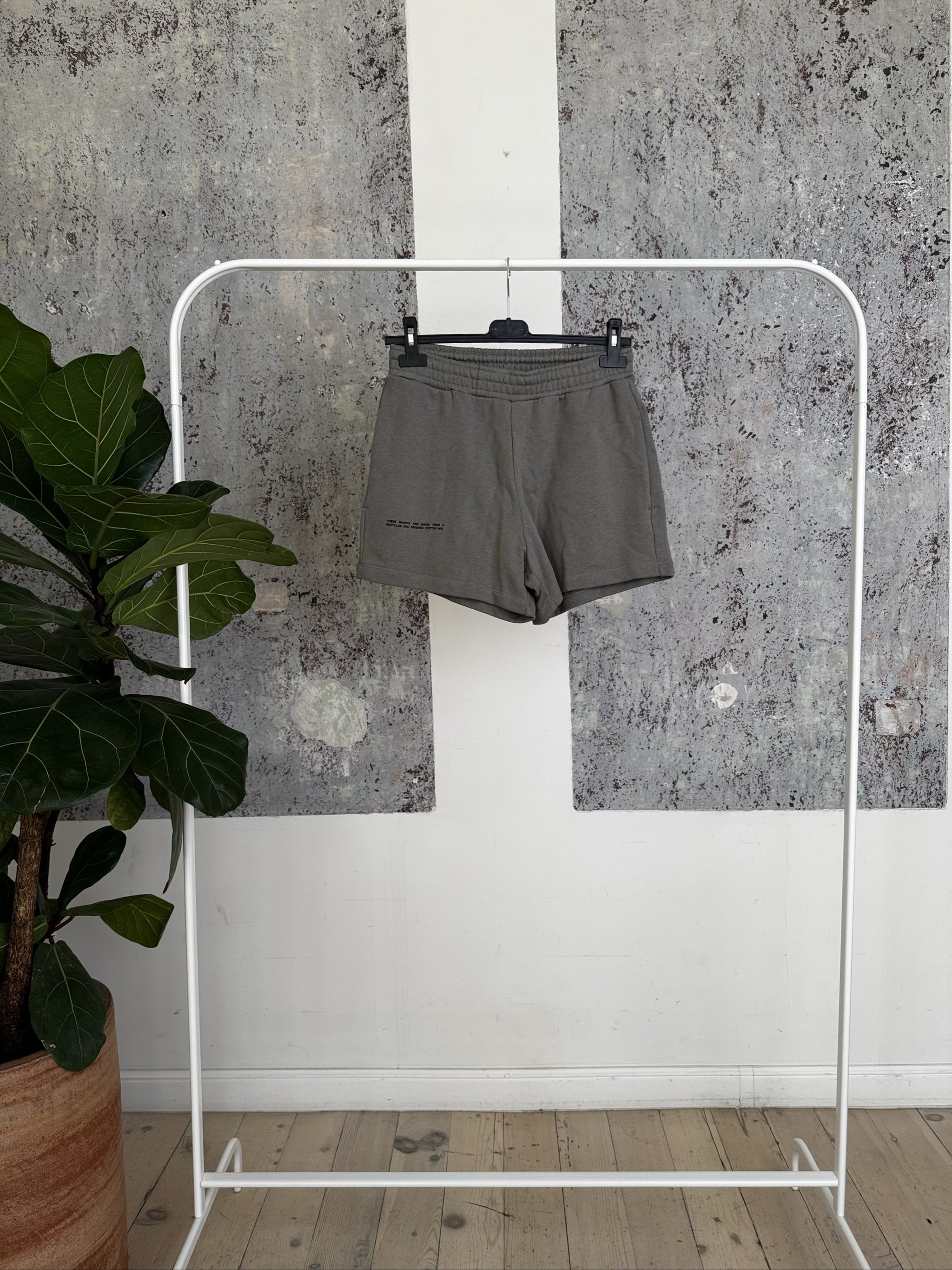 Lightweight Recycled Cotton Shorts 20FSU01-FEOR01 - Grey - S