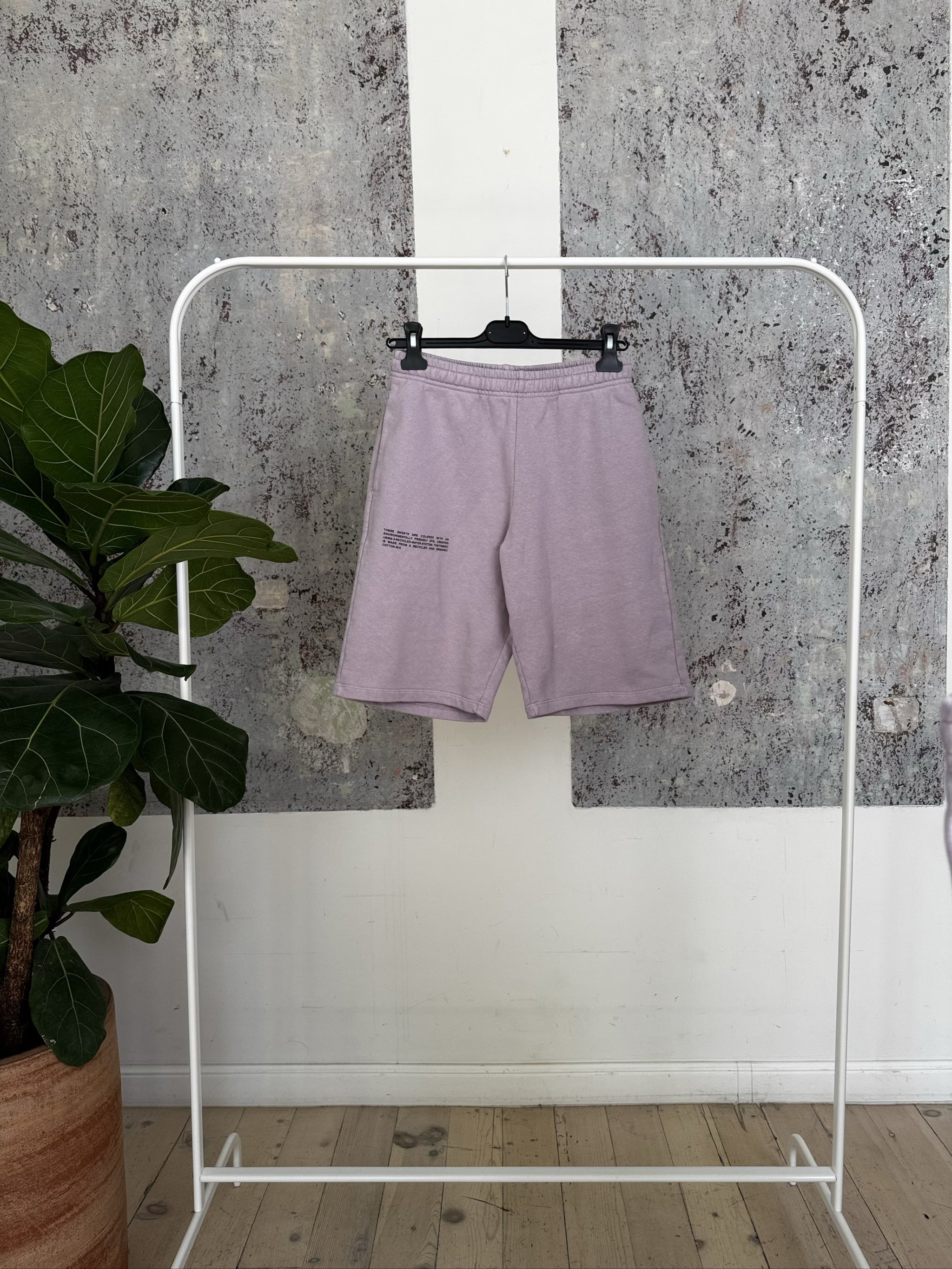 Lightweight Recycled Cotton Long Shorts 20FSU01B-FMOR02 - Earl Grey - XS