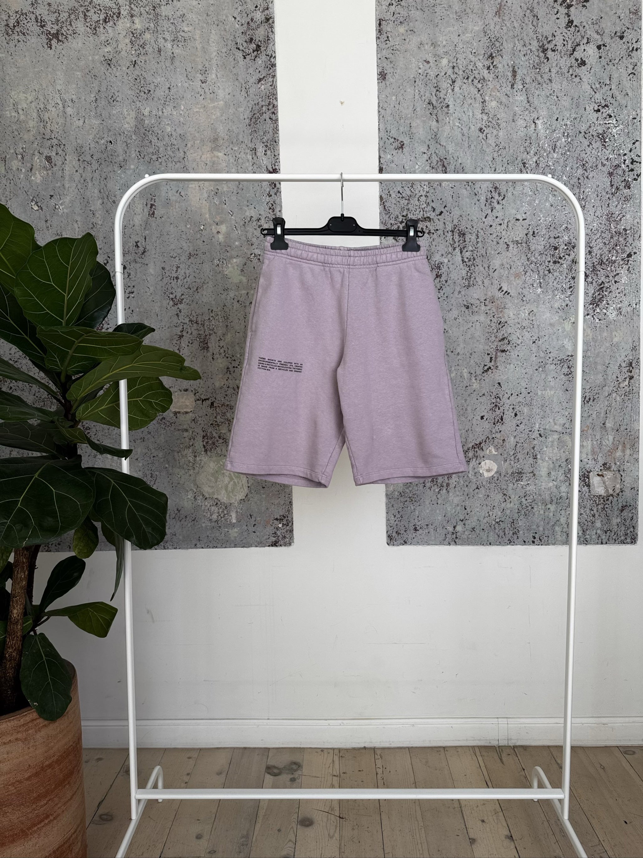 Lightweight Recycled Cotton Long Shorts 20FSU01B-FMOR02 - Earl Grey - S