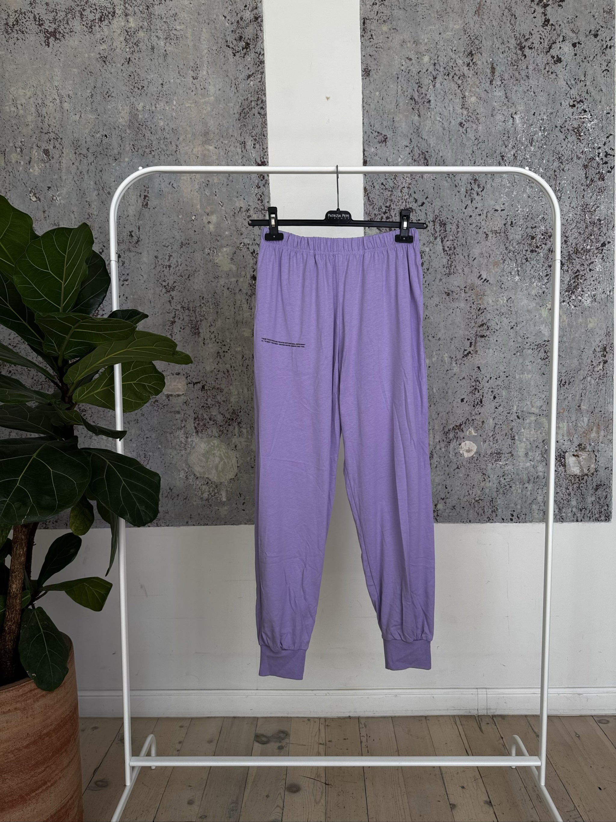 Women's organic cotton pajama pants - Orchid Purple - US6