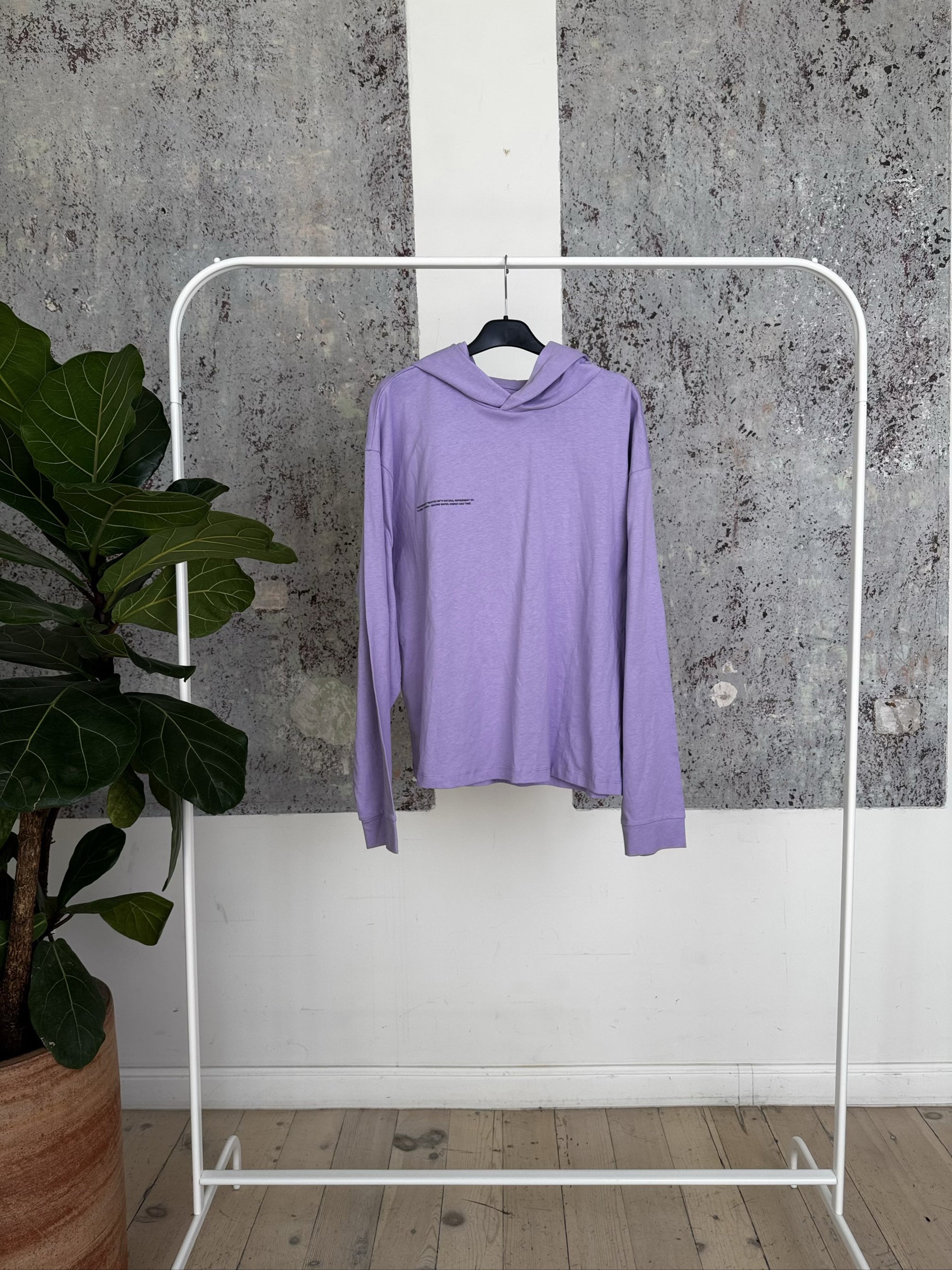 Women's organic cotton pajama top - Orchid Purple - US6