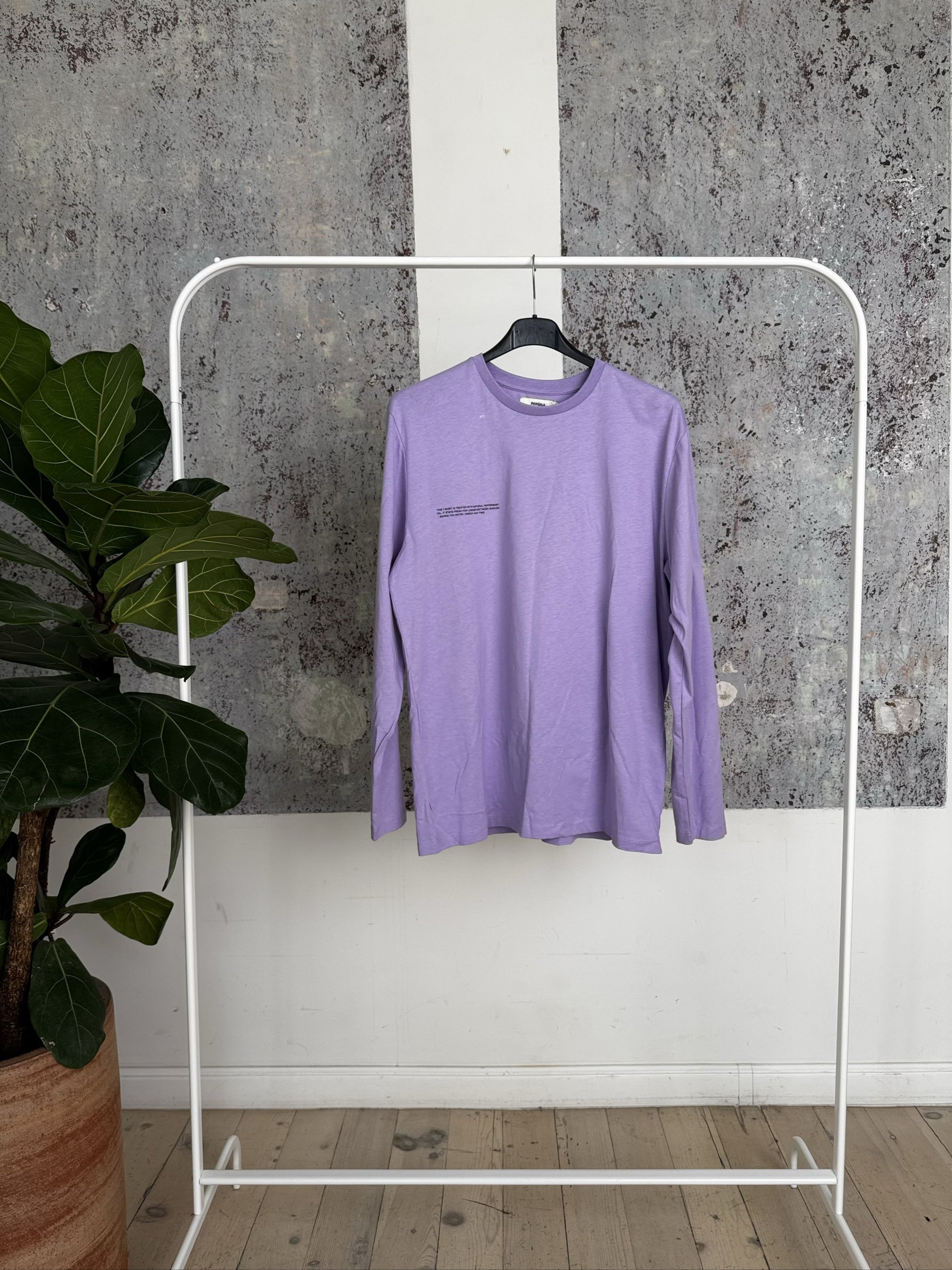 Organic Cotton Long Sleeve T-Shirt 20JTU01B-JMO01 - Orchid Purple - L