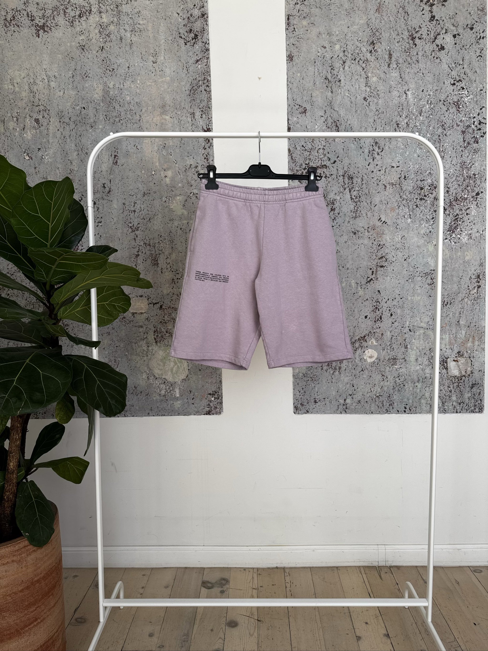 Lightweight Recycled Cotton Long Shorts 20FSU01B-FMOR02 - Earl Grey - XS