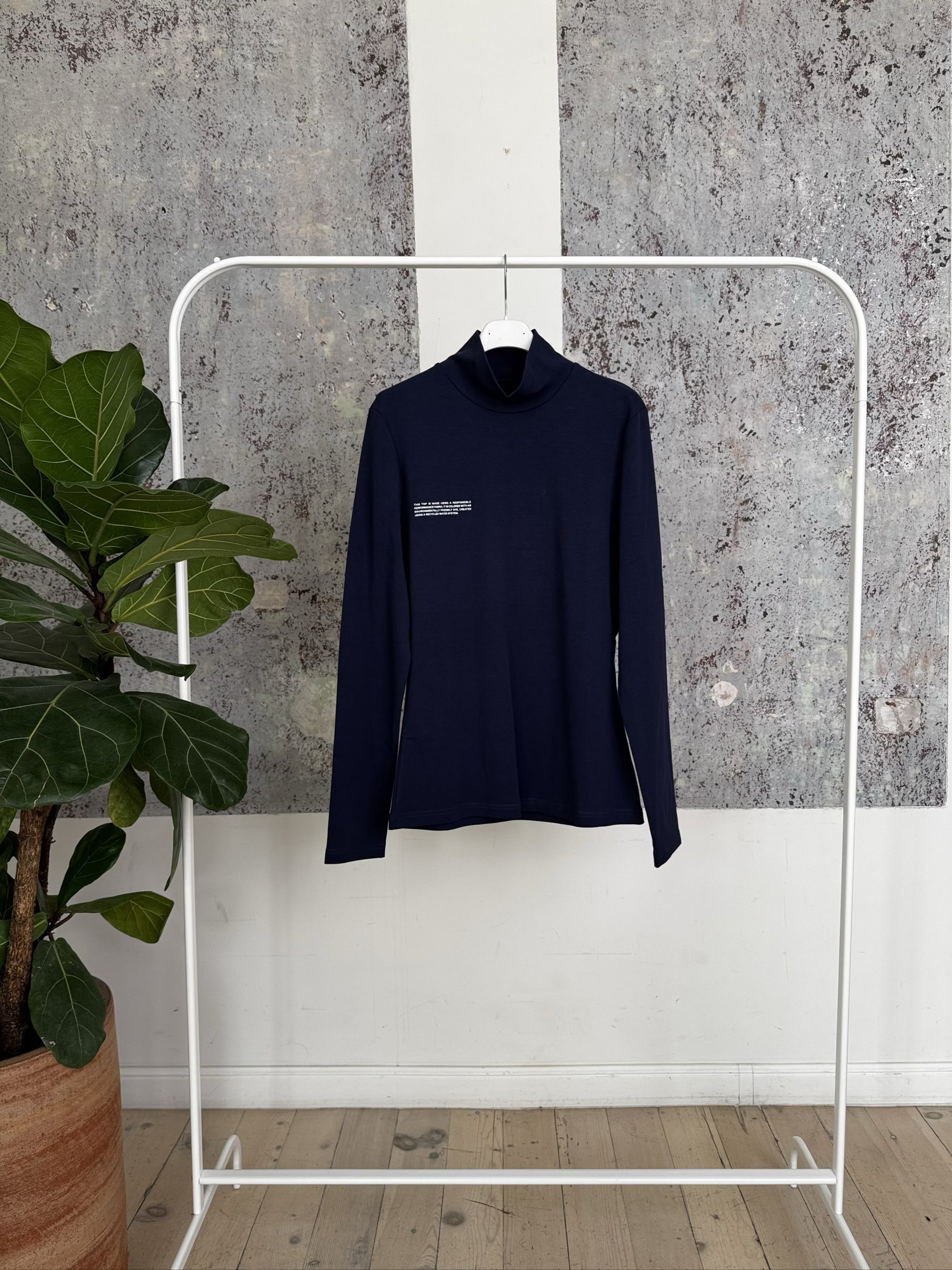 Move Turtleneck - Navy Blue - XXL