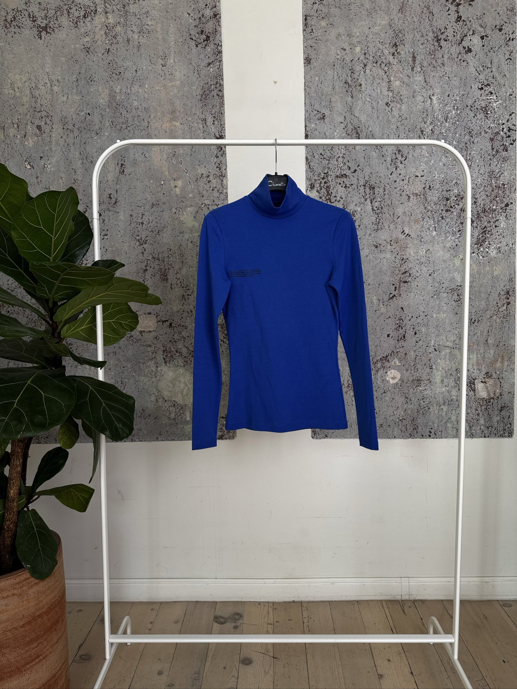 Stretch Jersey Turtle Neck JTF0001-JPC01 - Cobalt Blue - S