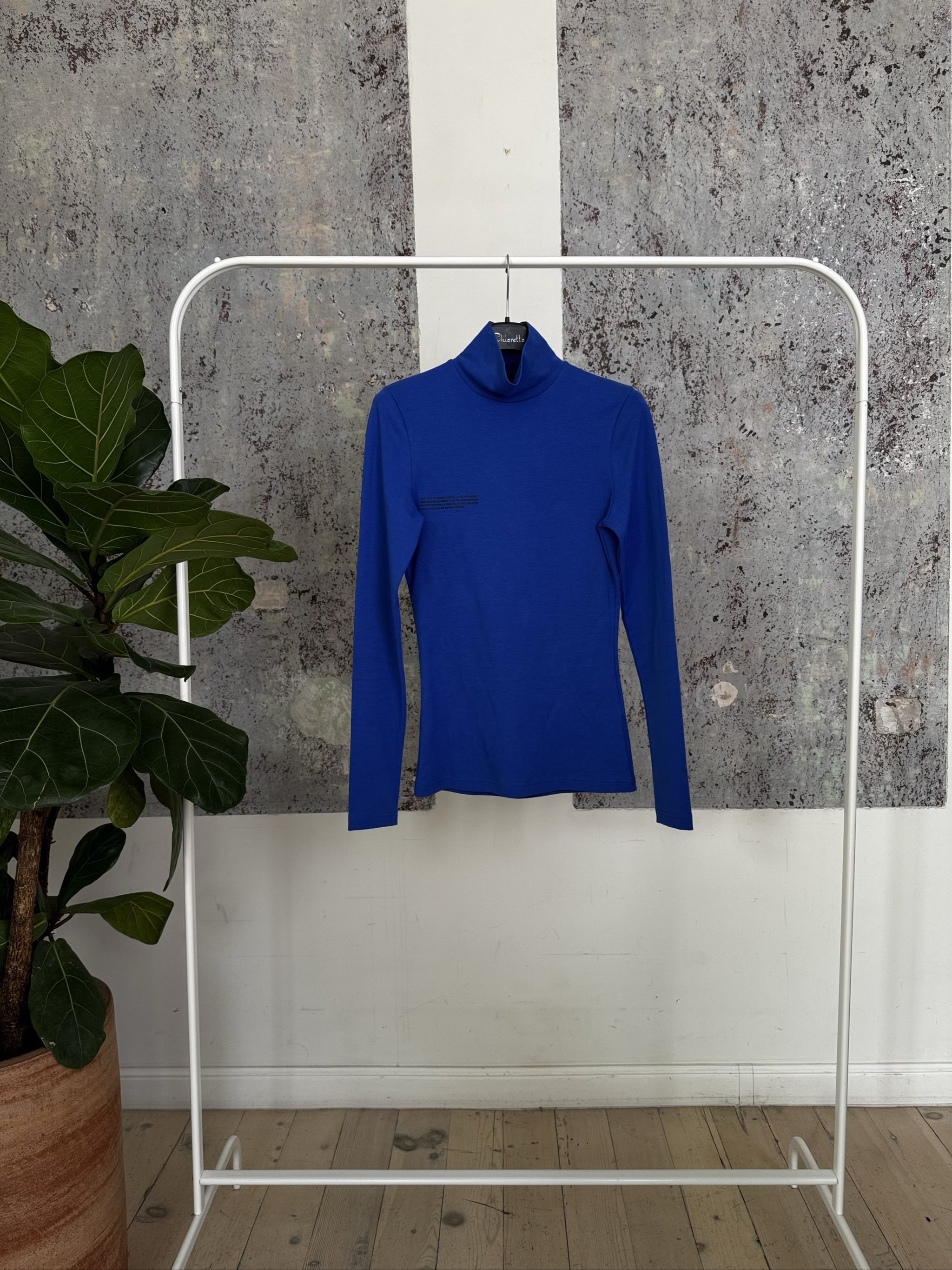 Stretch Jersey Turtle Neck JTF0001-JPC01 - Cobalt Blue - S
