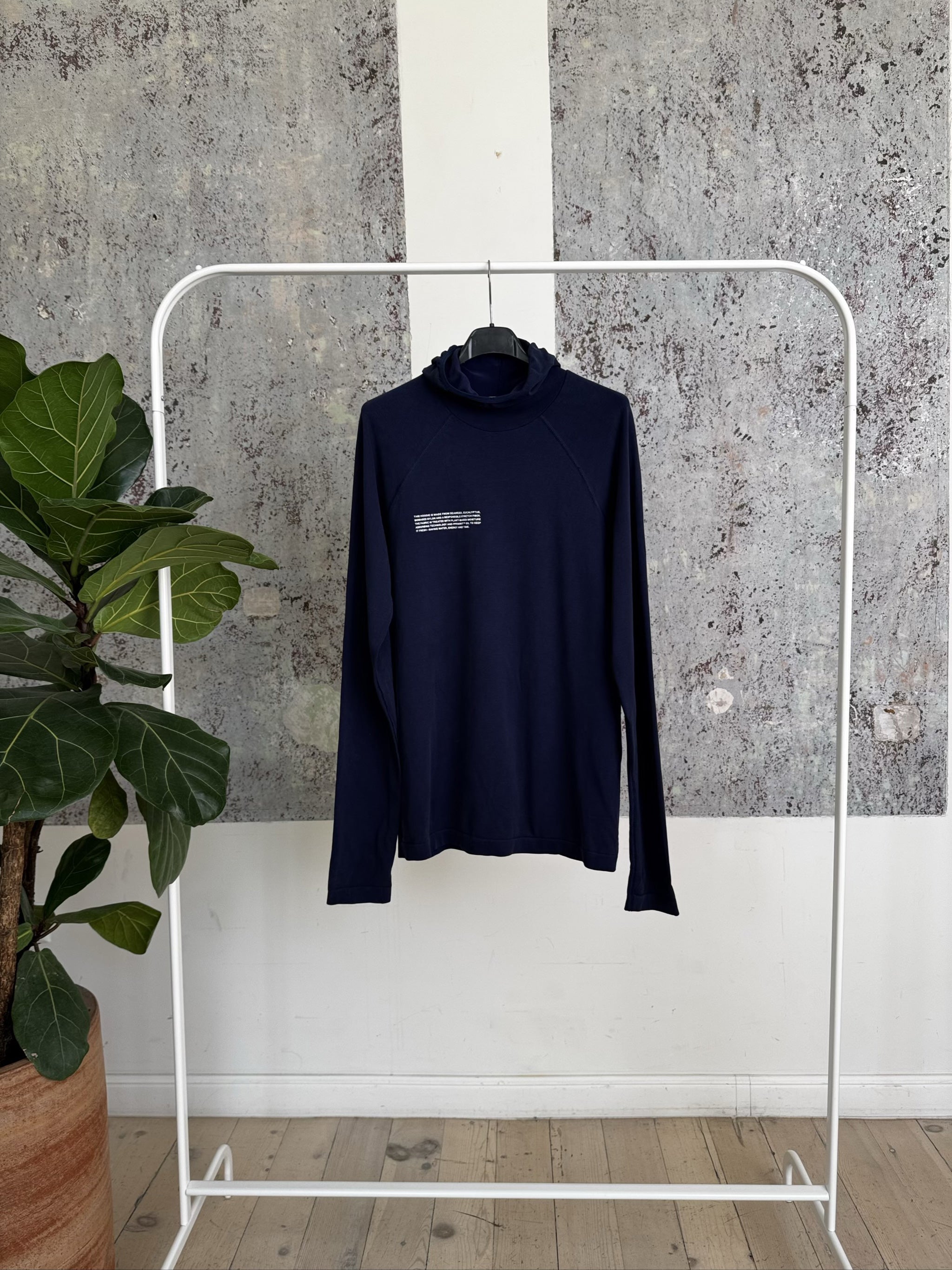 Activewear Hoodie CT0002-F00006 - Navy Blue - S