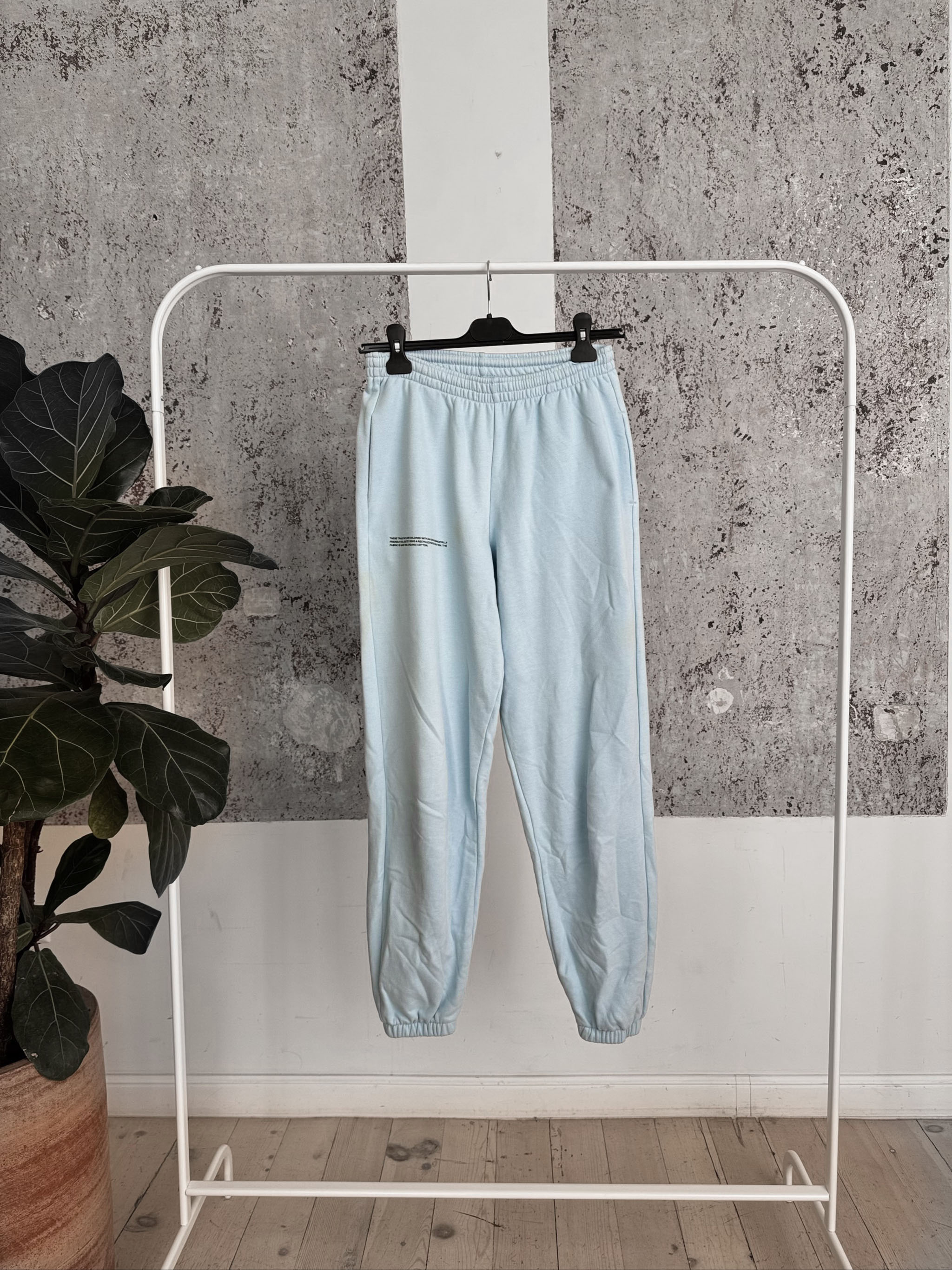 ORGANIC COTTON TRACK PANTS 20FPU01 - CELESTIAL BLUE - XS