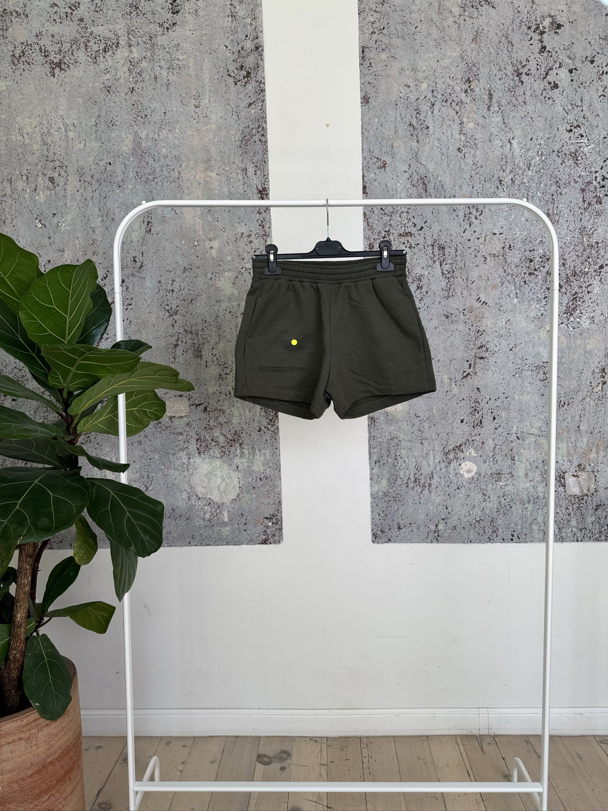 ORGANIC COTTON SHORTS 20FSU01 - ROSEMARY GREEN - XS