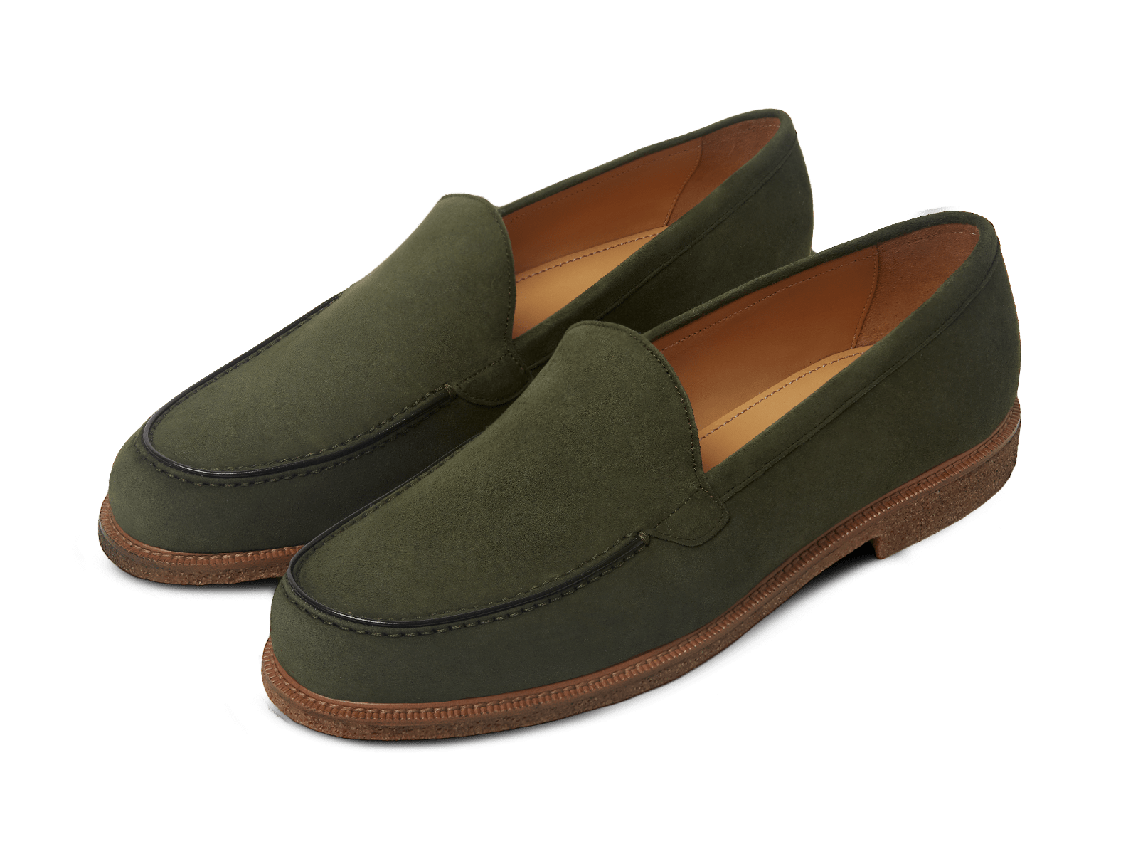 Antibes in Loden Green Luxe Suede