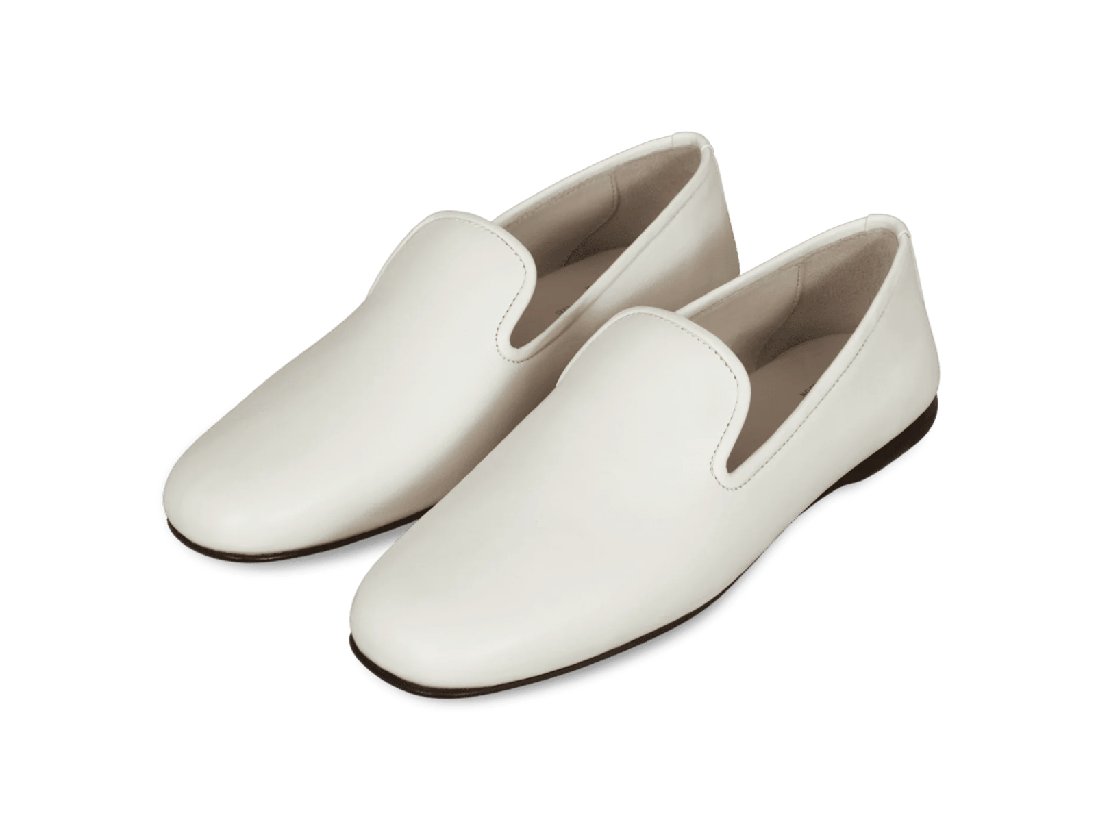 Fenice Loafers in Blanc Cassè Nappa
