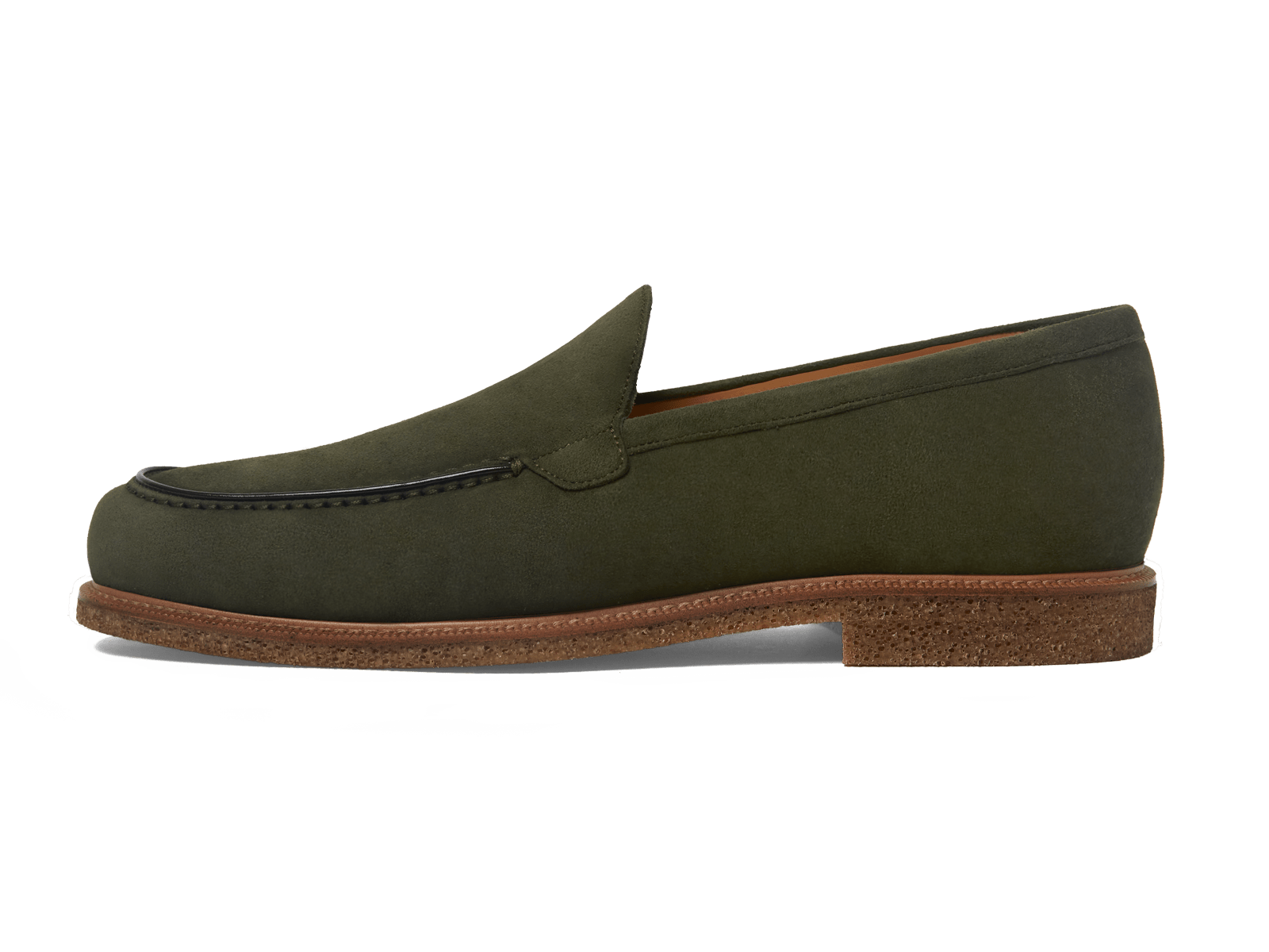 Antibes in Loden Green Luxe Suede