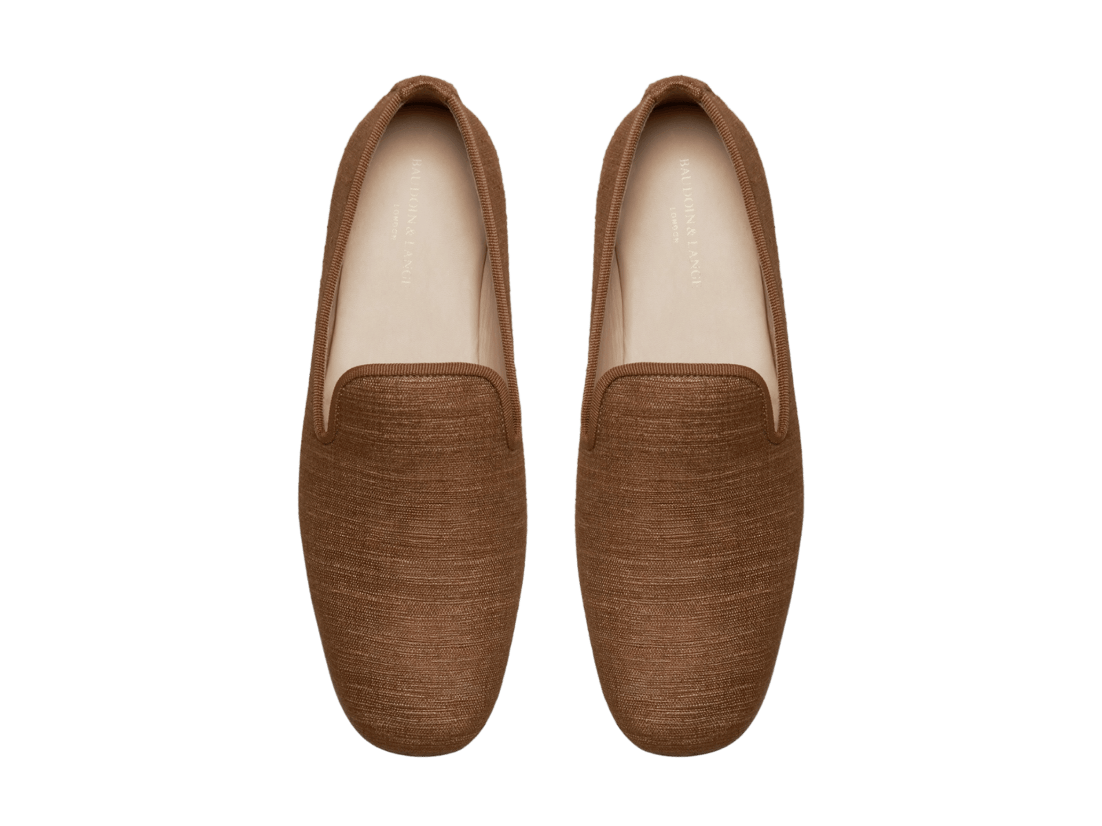 Fenice Loafers in Sirocco Silk and Gros Grain