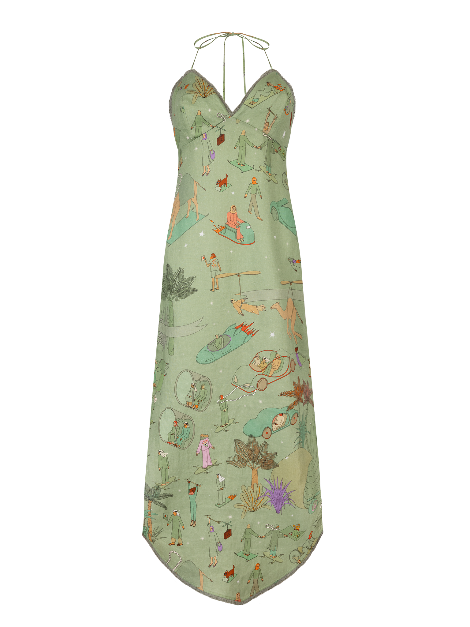 Backless Long Dress