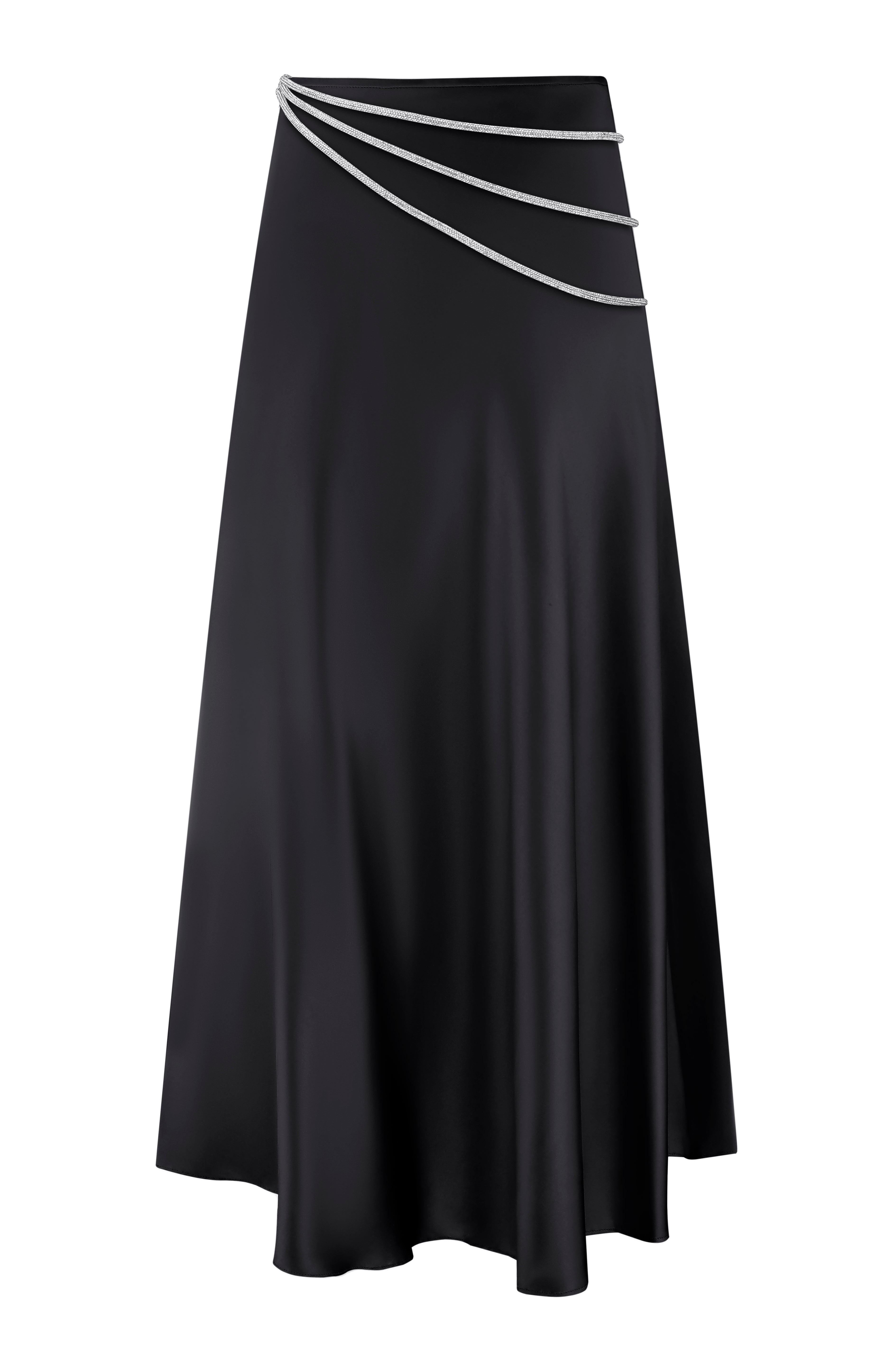LAETITIA SKIRT  - Black