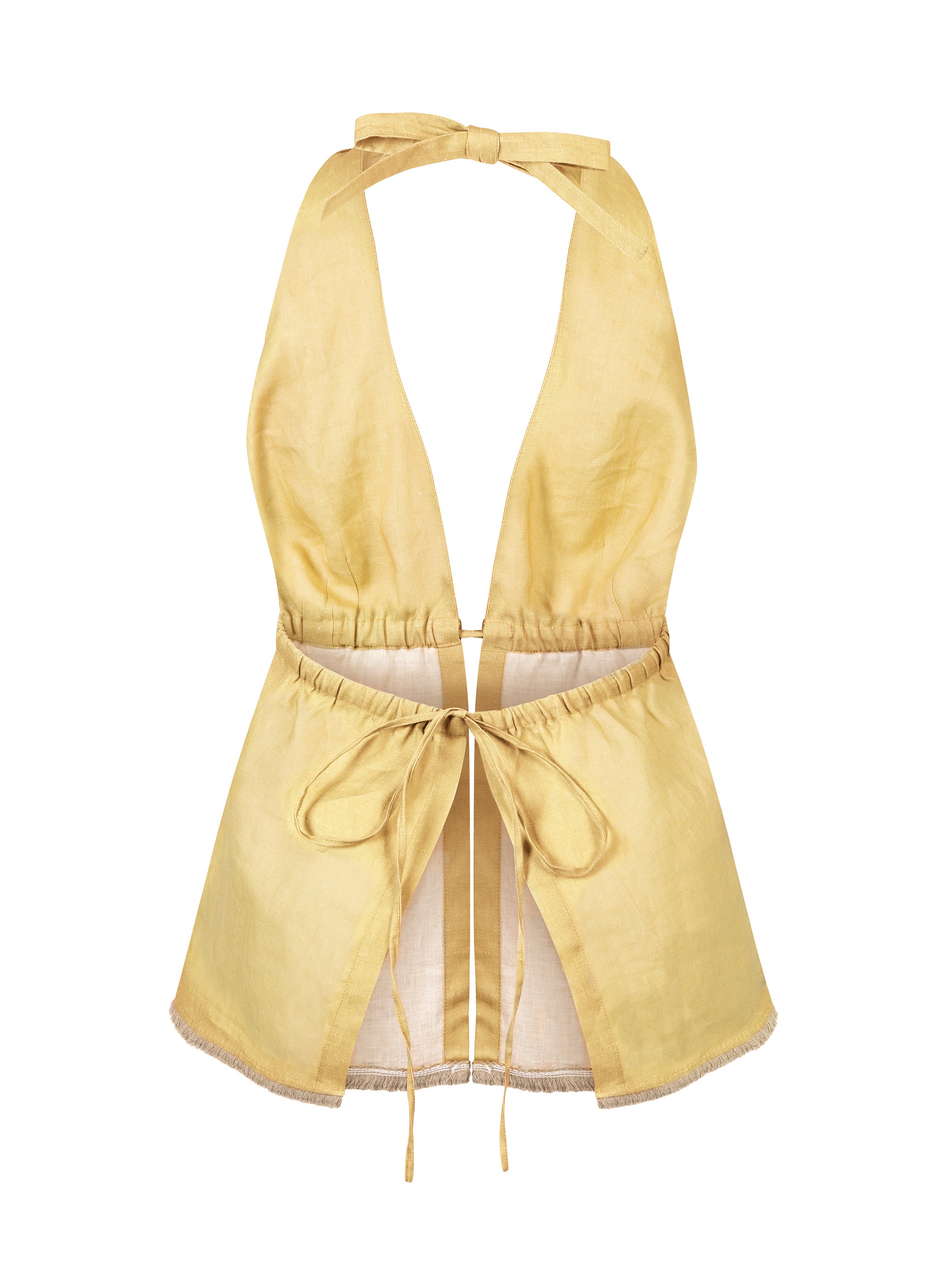 Halter Neck Top - Beige