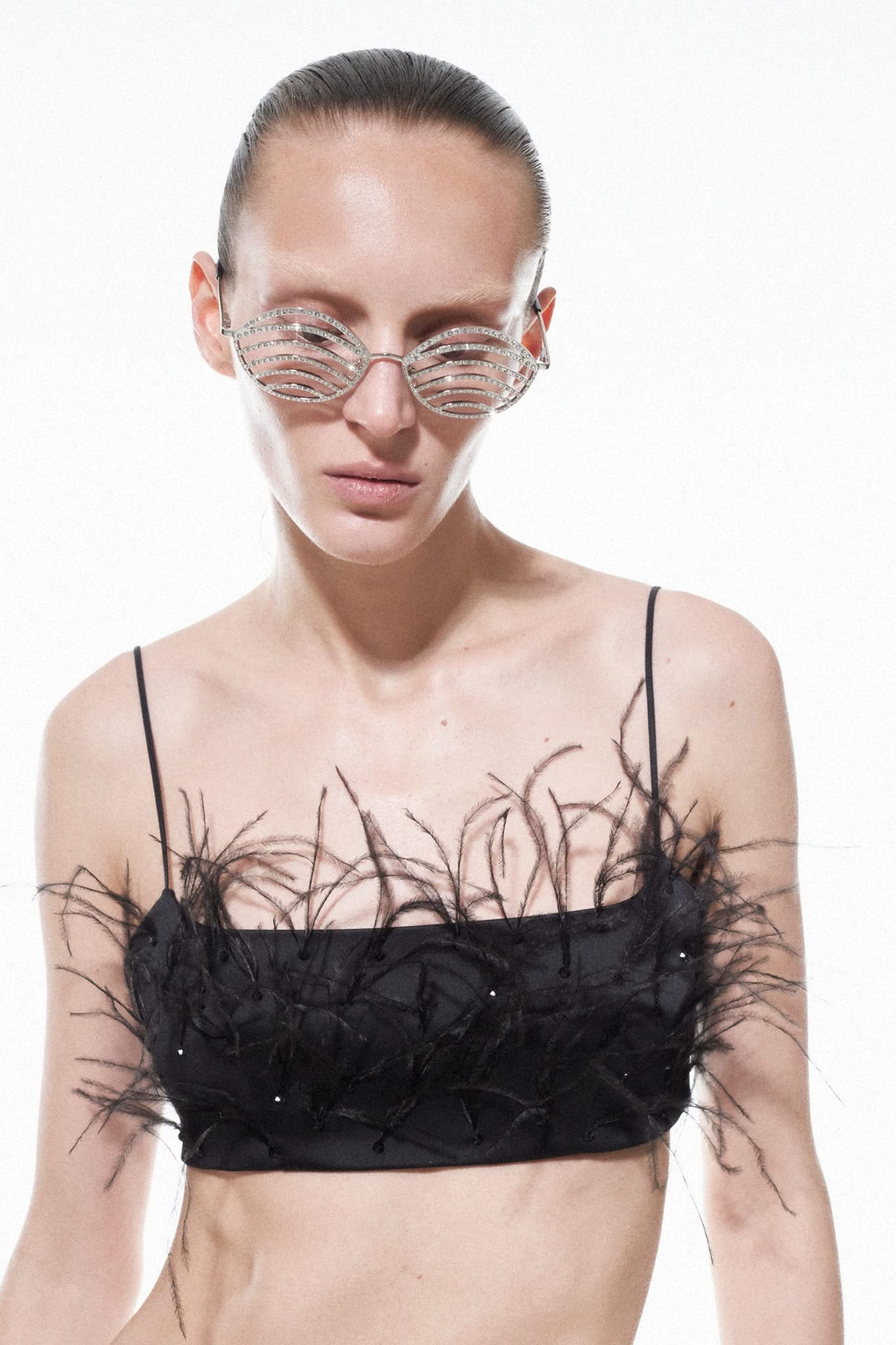 PARTY GODDESS EYEGLASSES - Silver