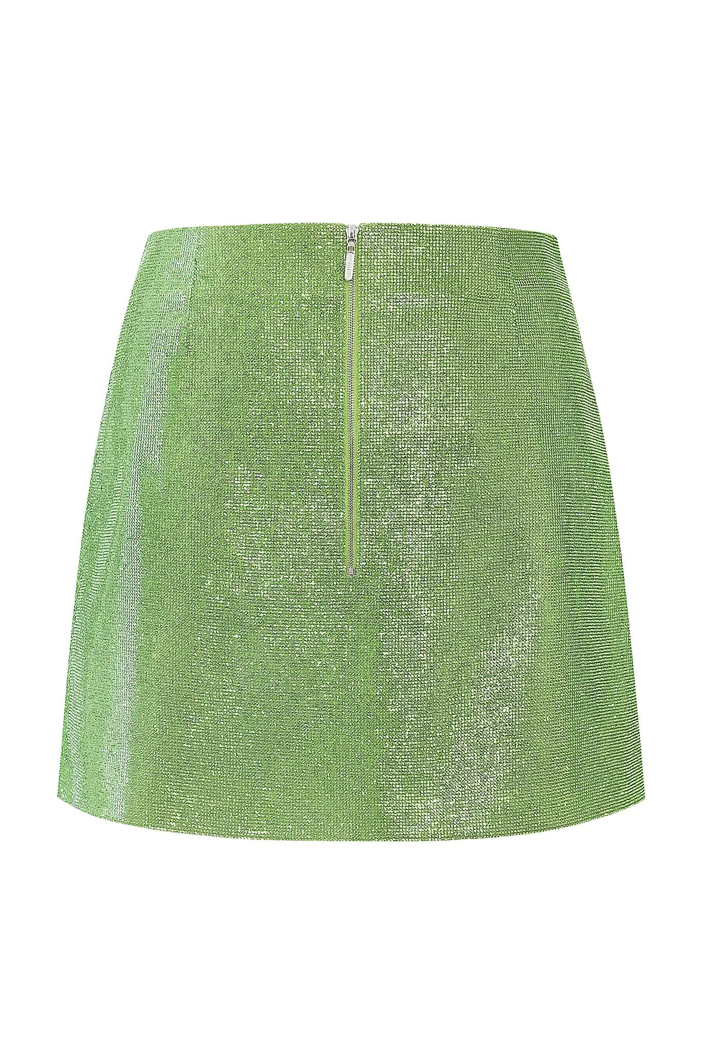 CAMILLE SKIRT - Neon Green