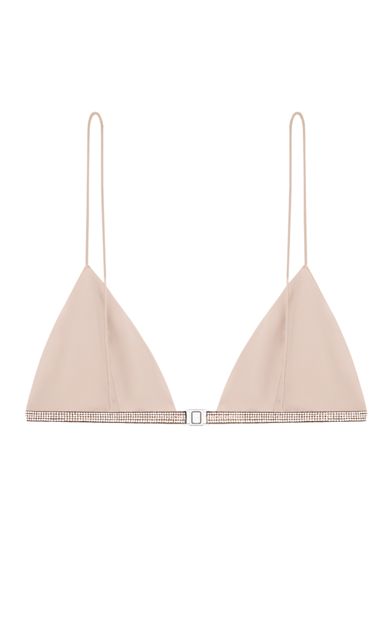 ROSIE SILK BRA - Champagne Gold