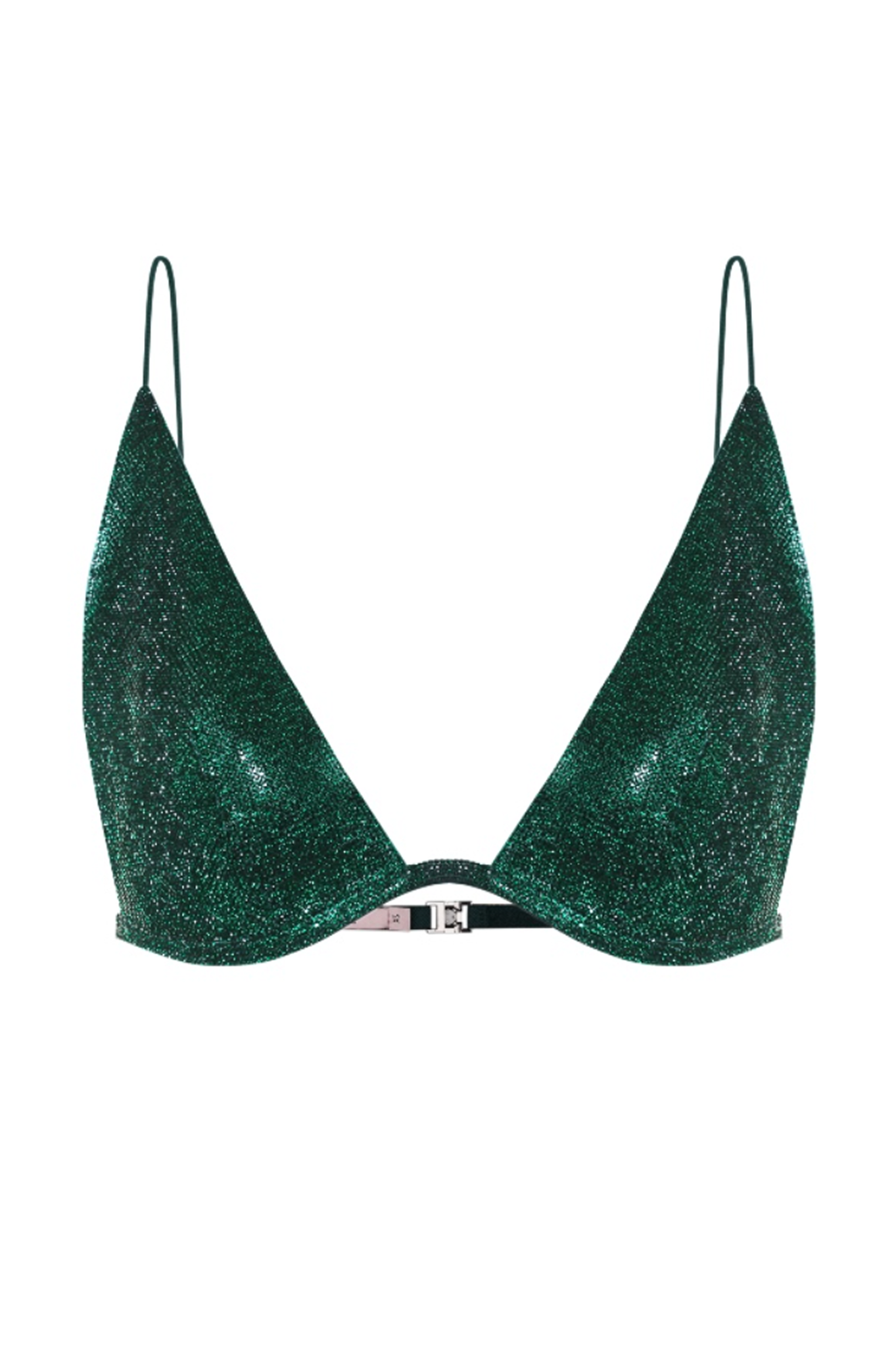 TRIANGLE BRA LONG - Emerald