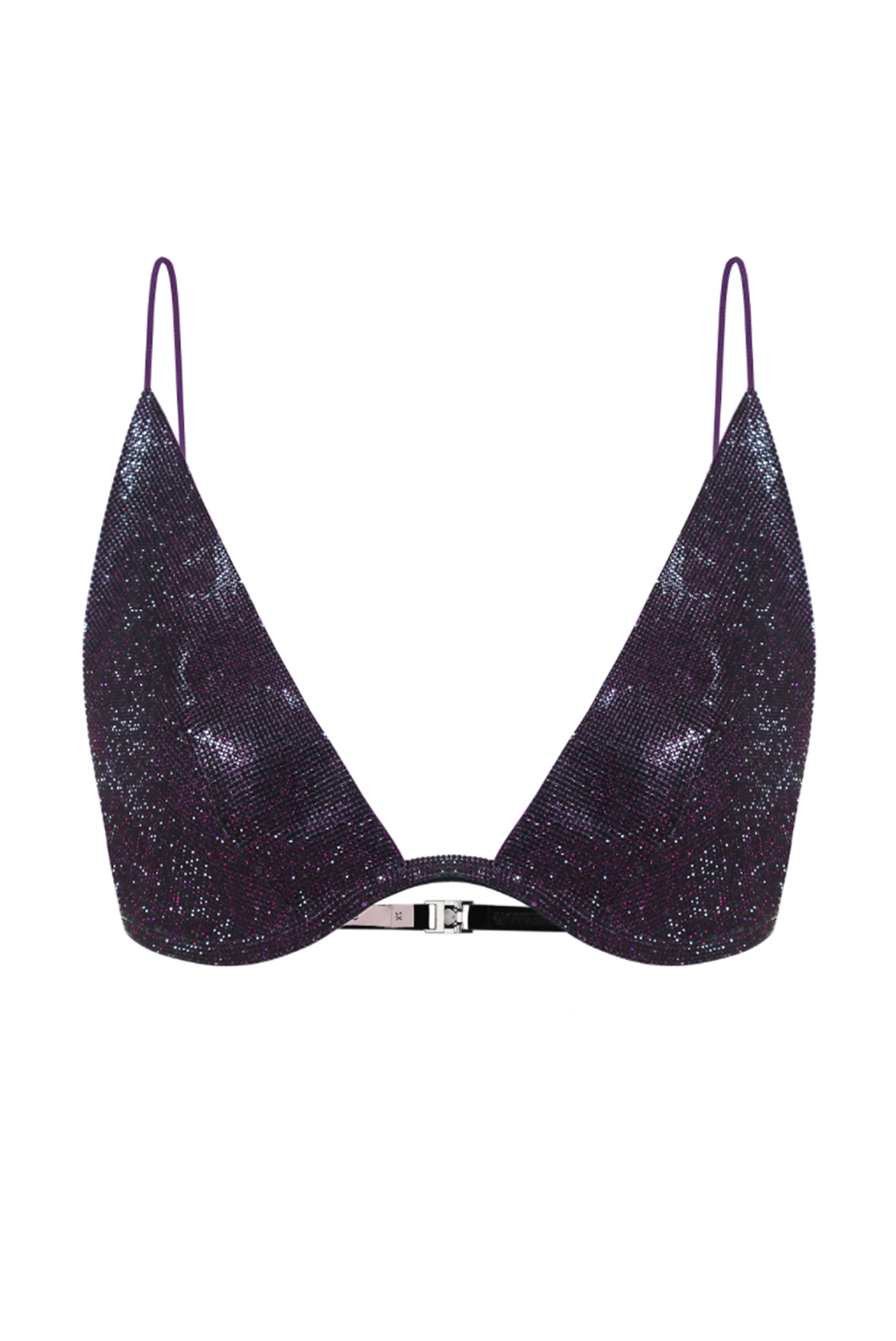 TRIANGLE BRA LONG - Amethyst