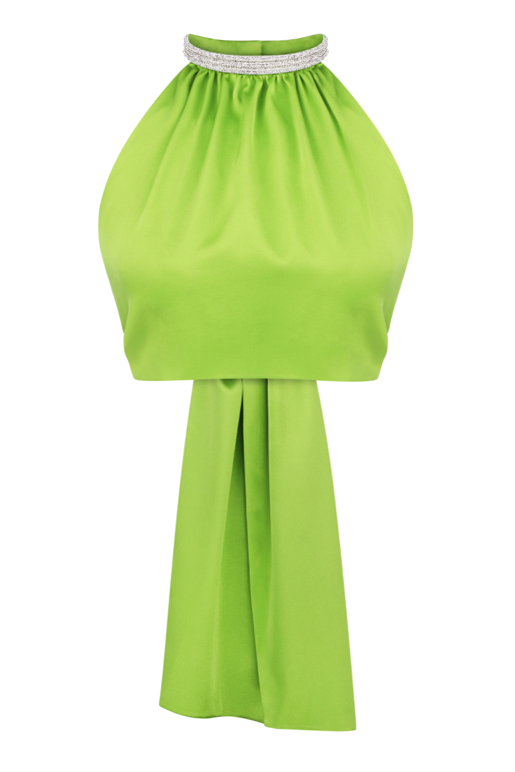 KAIA TOP - Lime Green