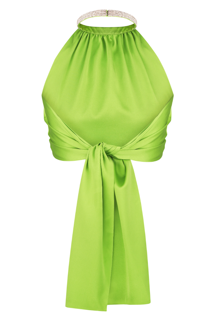 KAIA TOP - Lime Green