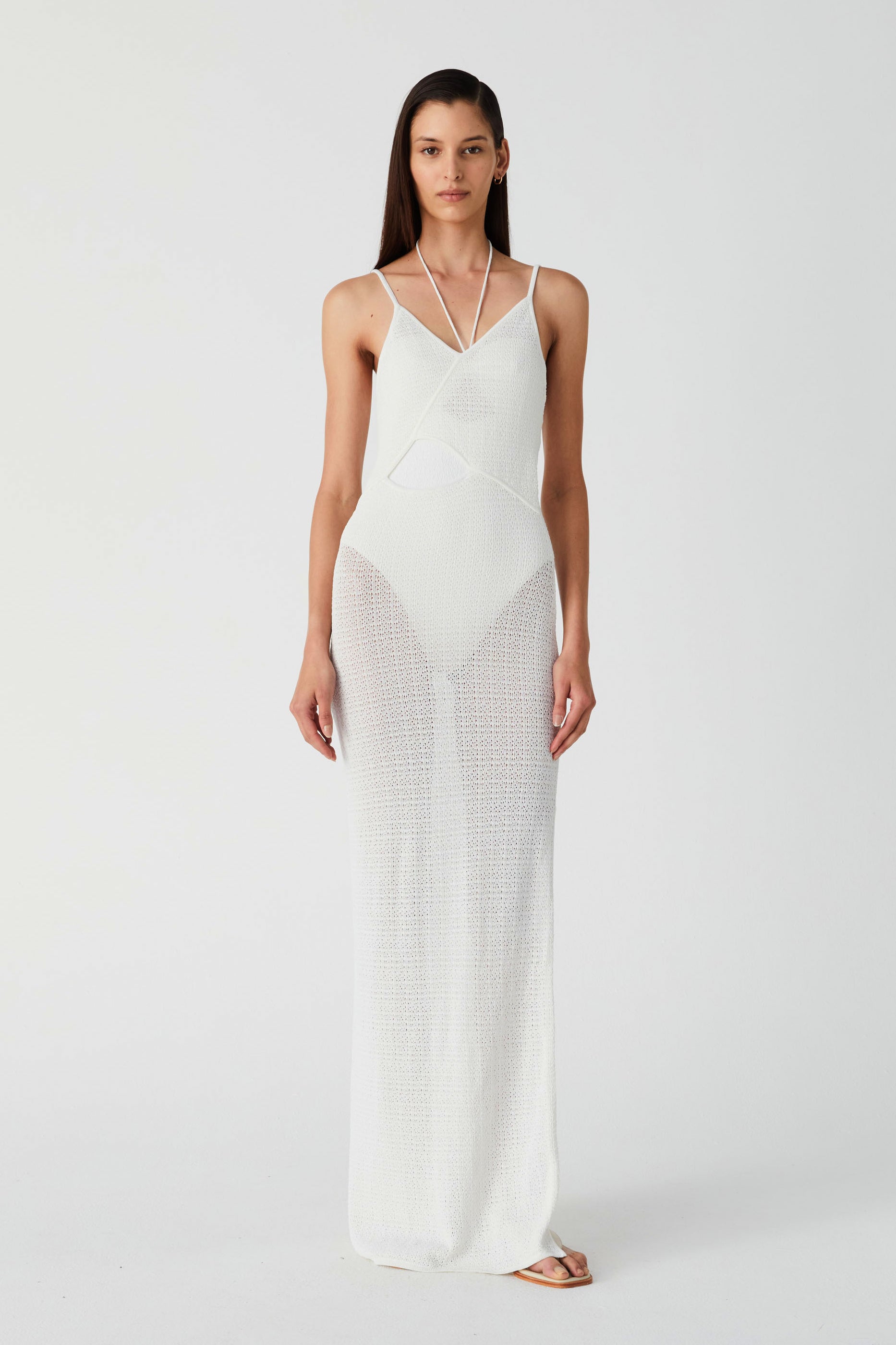 CLEMENCY KNIT MAXI DRESS