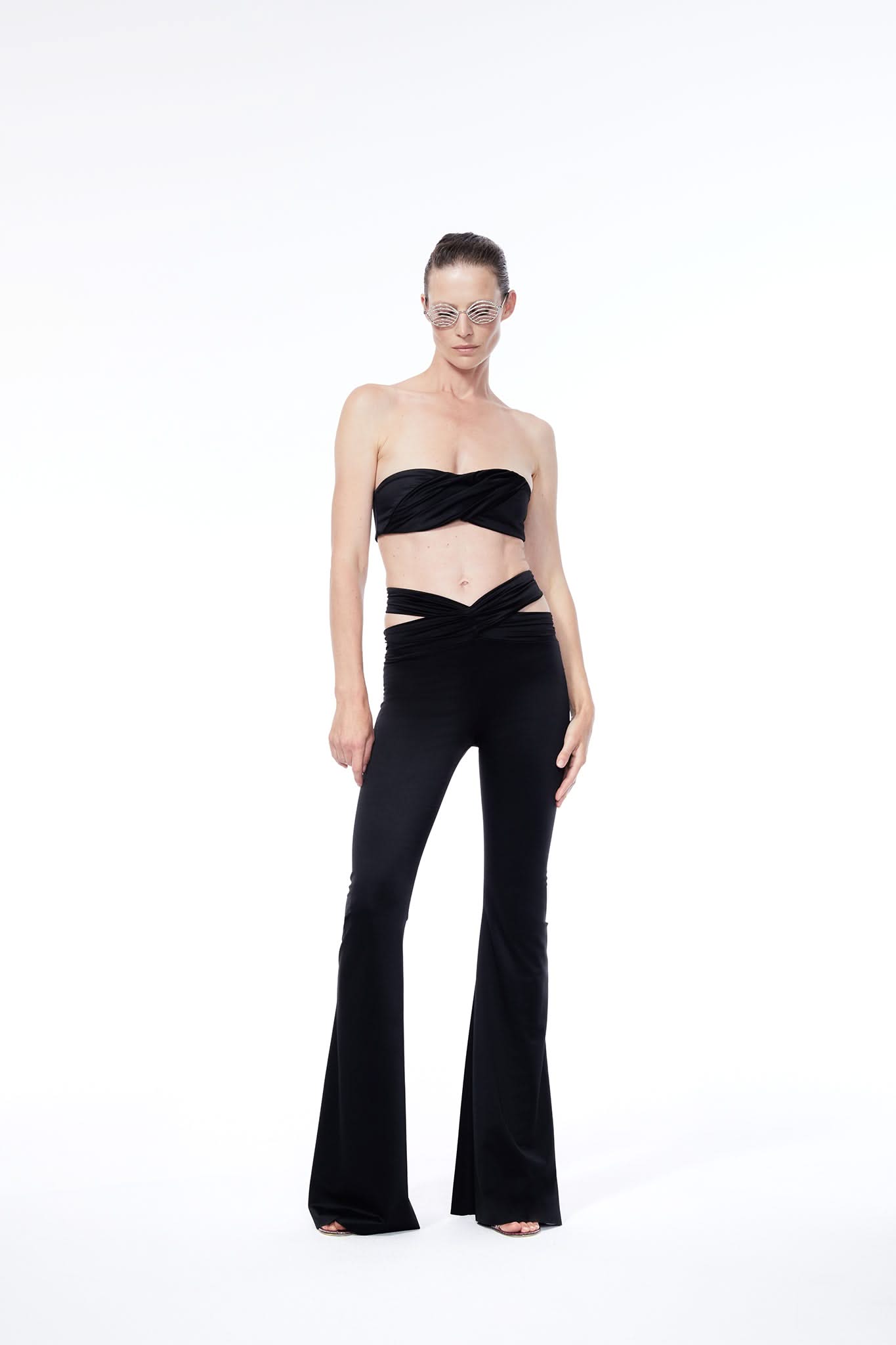 ETERNITY BANDEAU TOP - Black
