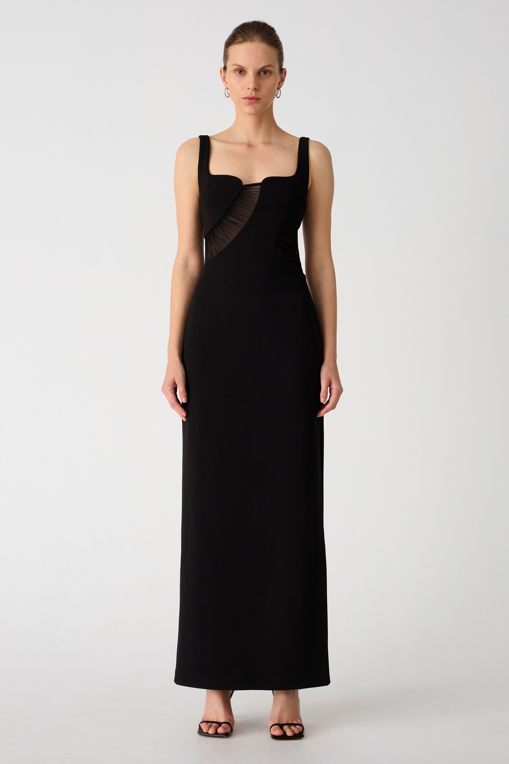 DAPHNE CREPE MAXI DRESS