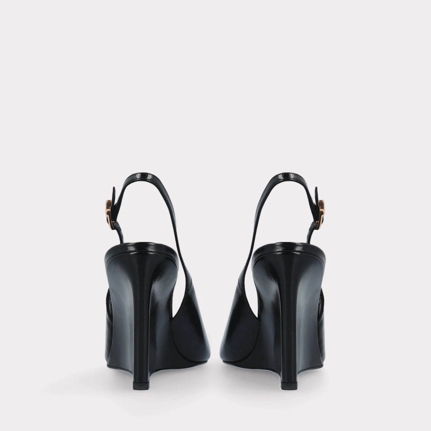 ZENA 01 BLACK LEATHER PUMPS