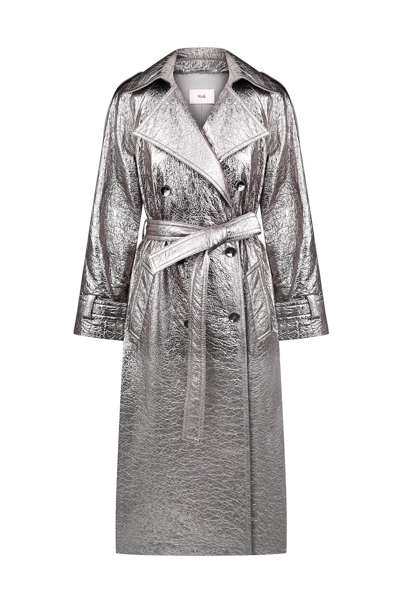 RAINFOREST TRENCH COAT - Graphite
