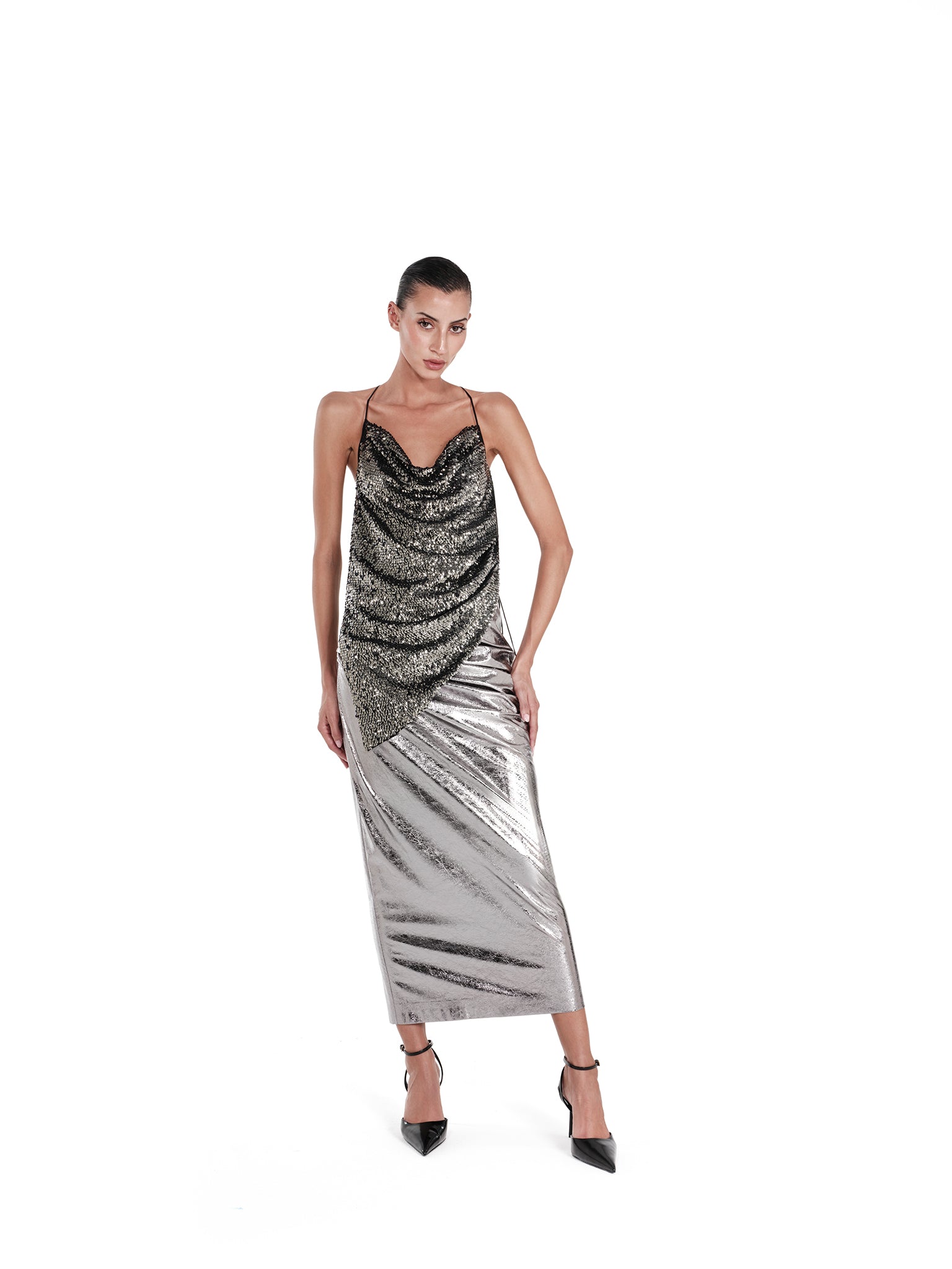 ESME SKIRT - Silver