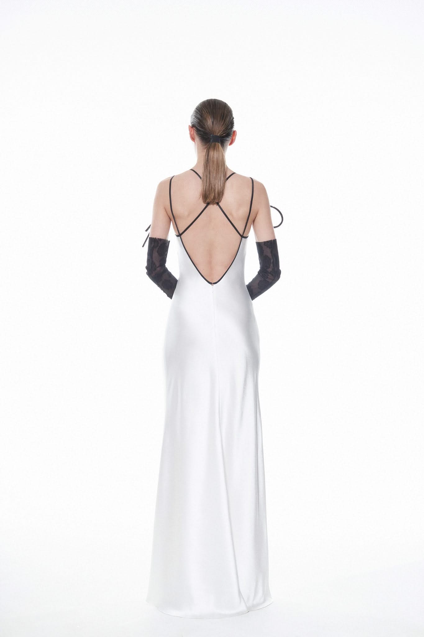 FLAMINGO DRESS - White