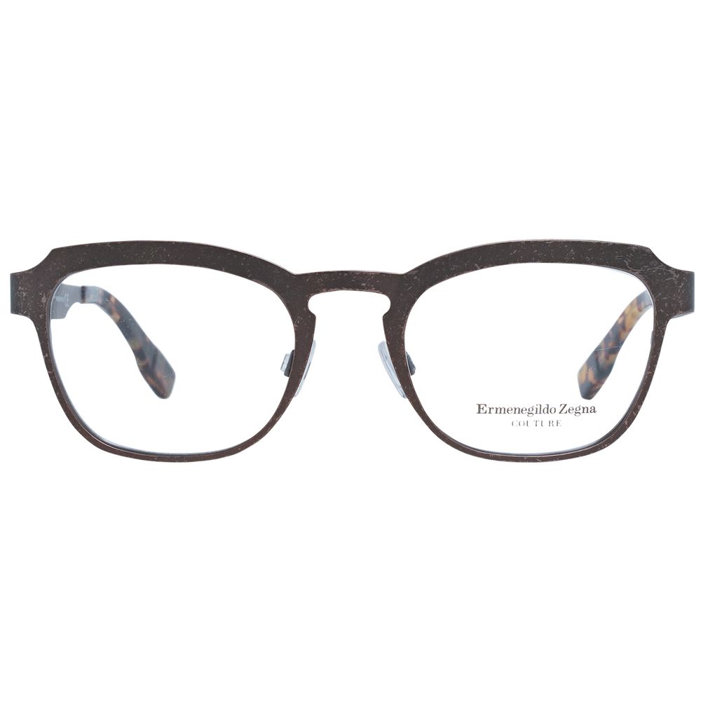 Ermenegildo Zegna Bronze Men Optical Frames