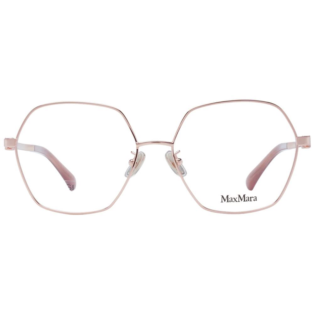 Max Mara Rose Gold Women Optical Glasses