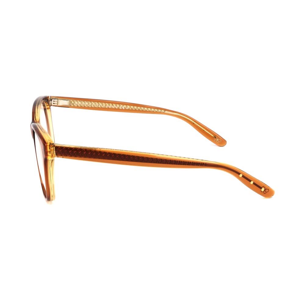 Bottega Veneta Bicolor Haircalf Glasses