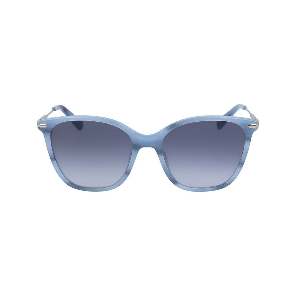 Longchamp Blue Haircalf Sunglasses