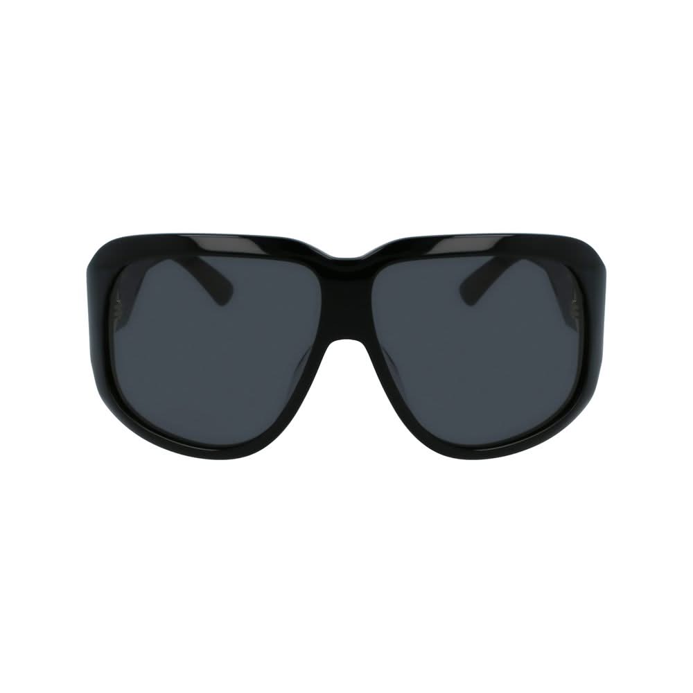 Longchamp Black Haircalf Sunglasses